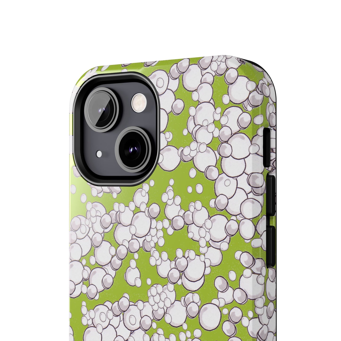 Bubble Dots Green Phone Case