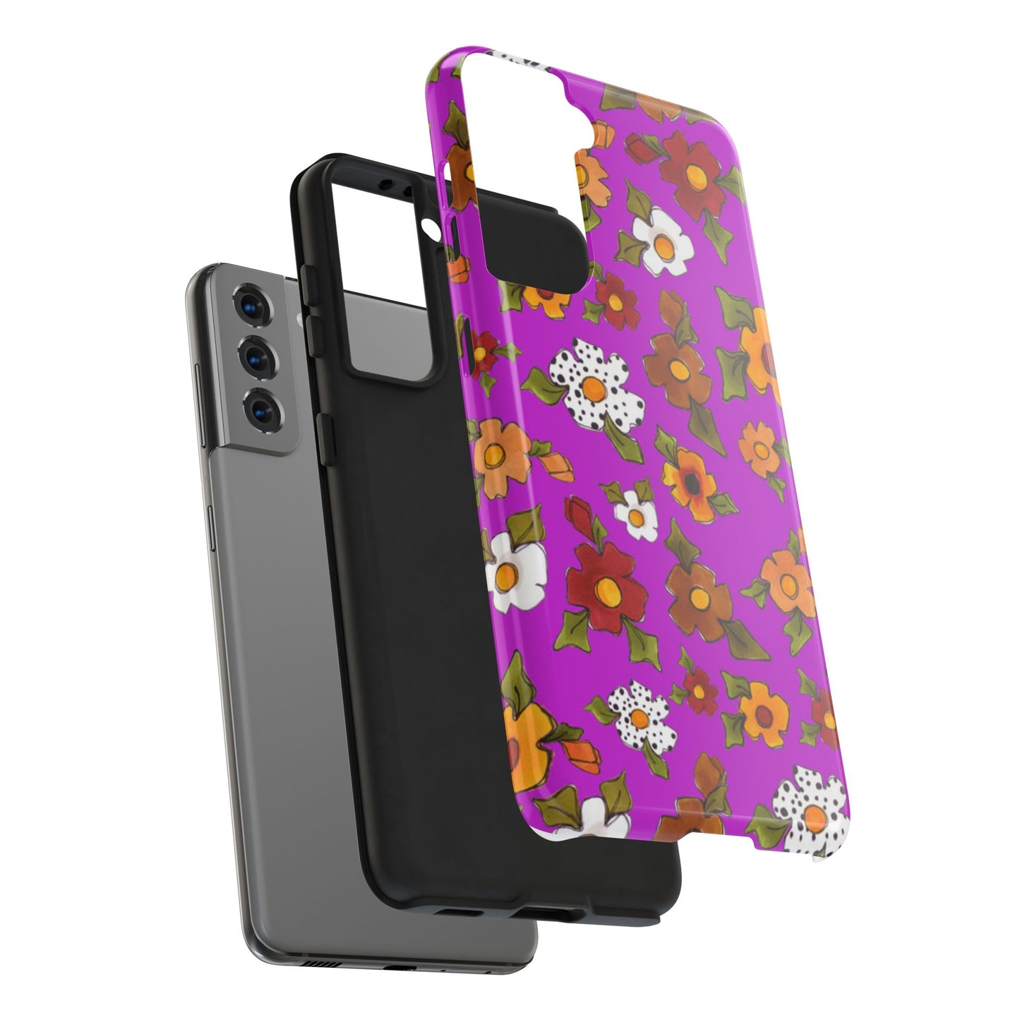 Spice Posie Magenta Phone Case