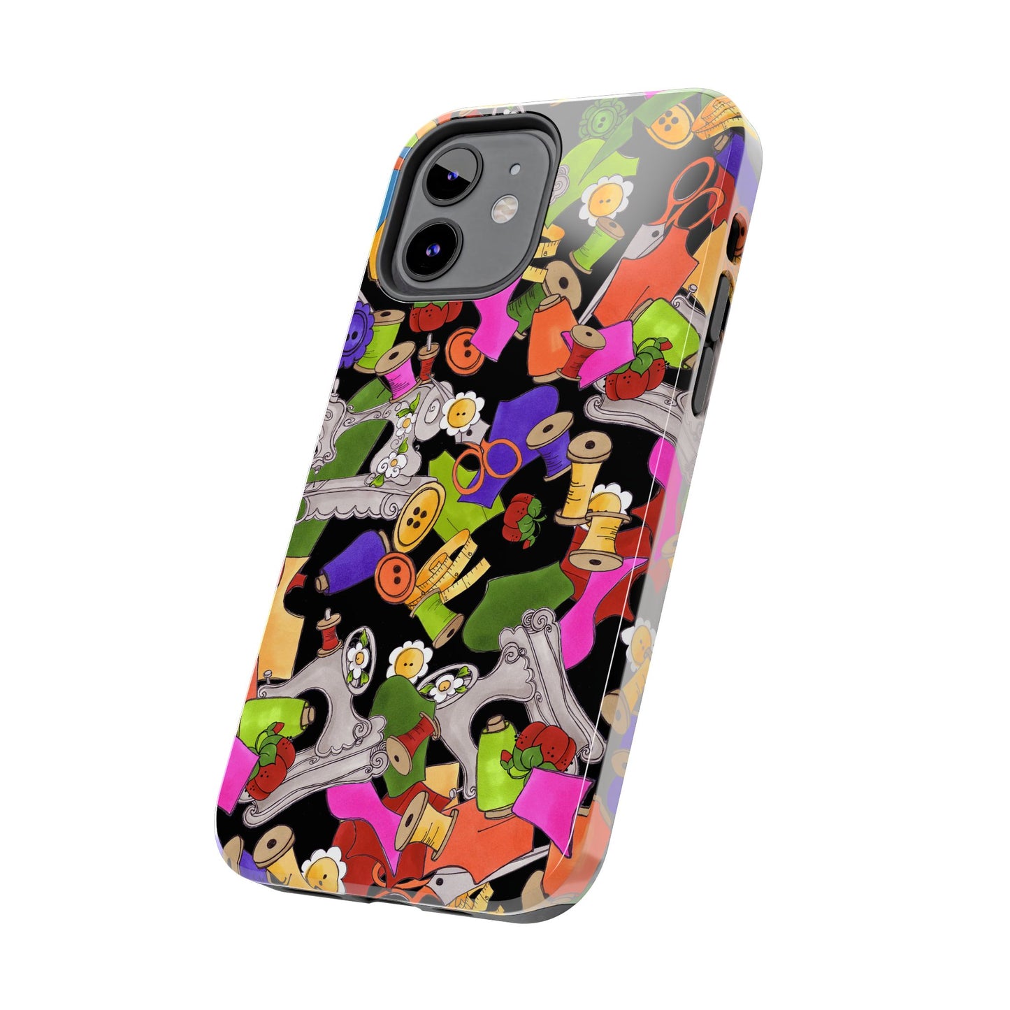 Kaleidasew Black Phone Case