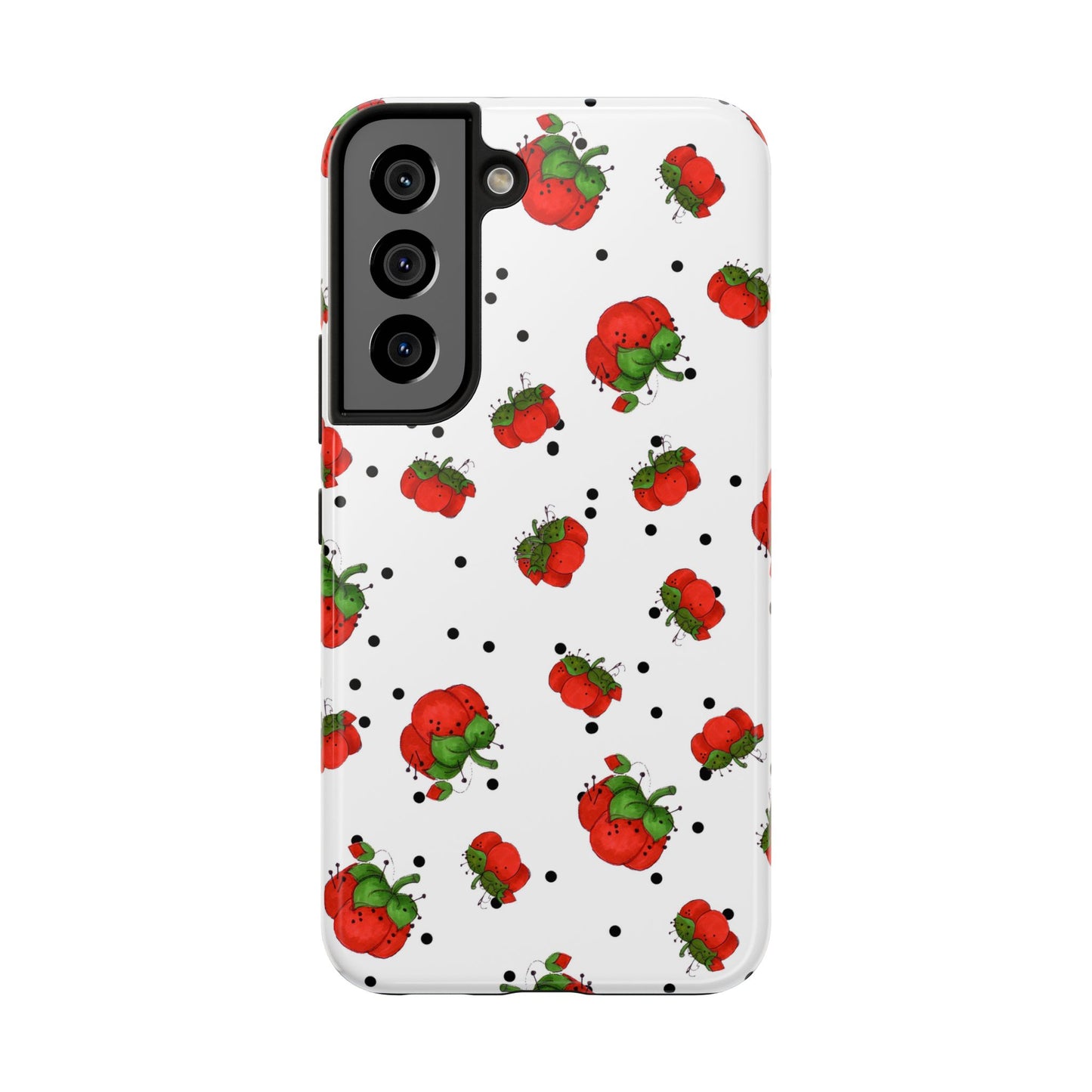 Pin Dots White Phone Case