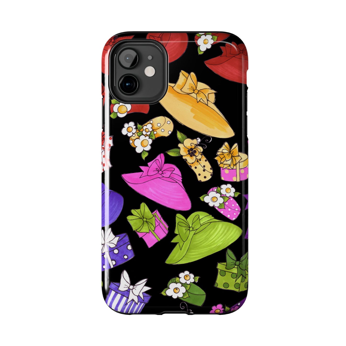 Accessories Tossed Black Phone Case