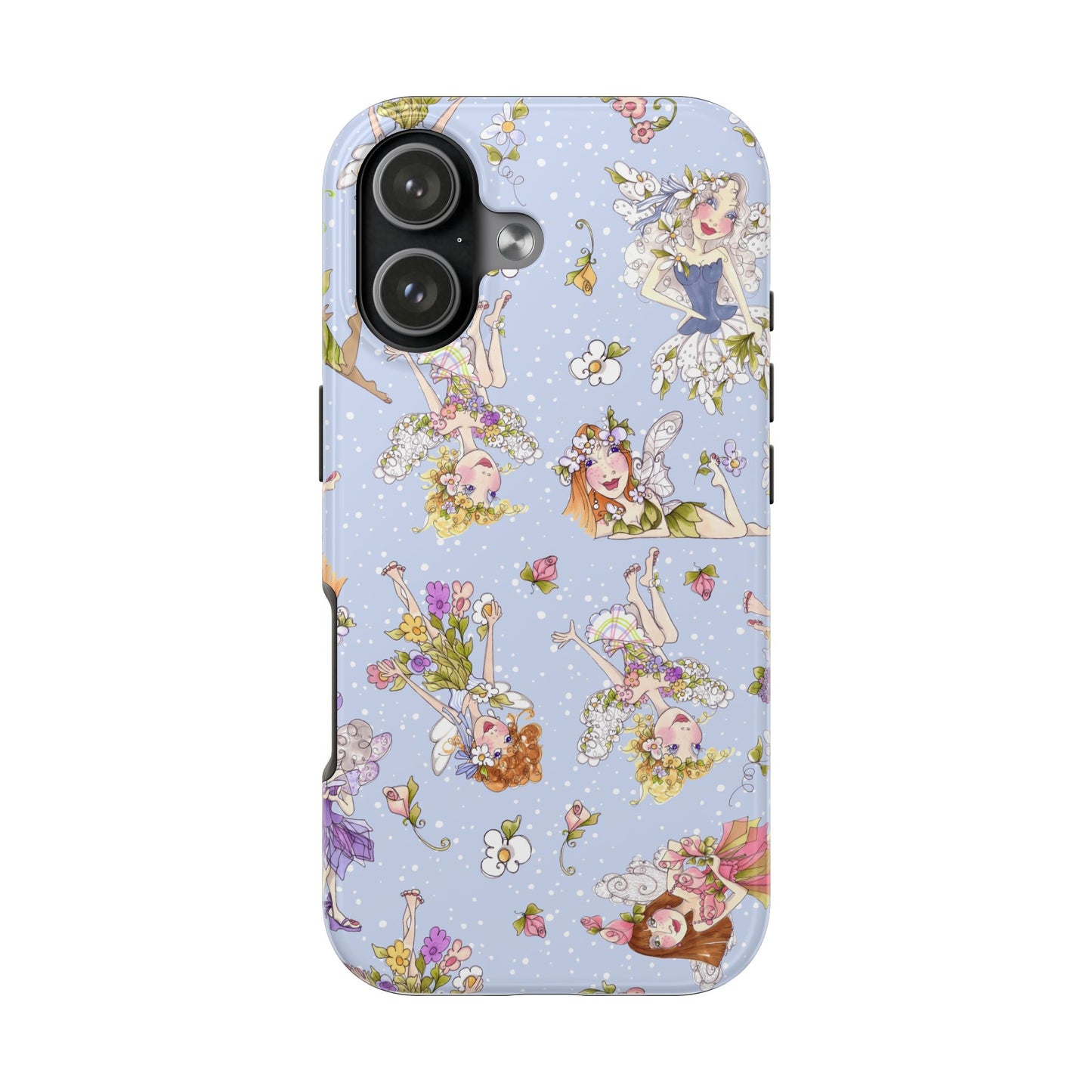 Tossed Fairies Blue Phone Case