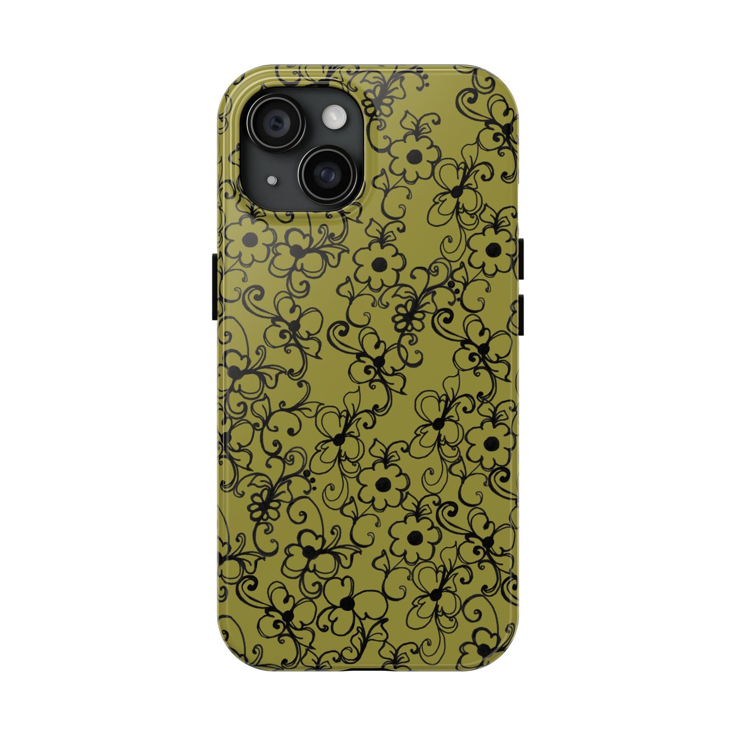 Daisy Jungle Green Phone Case