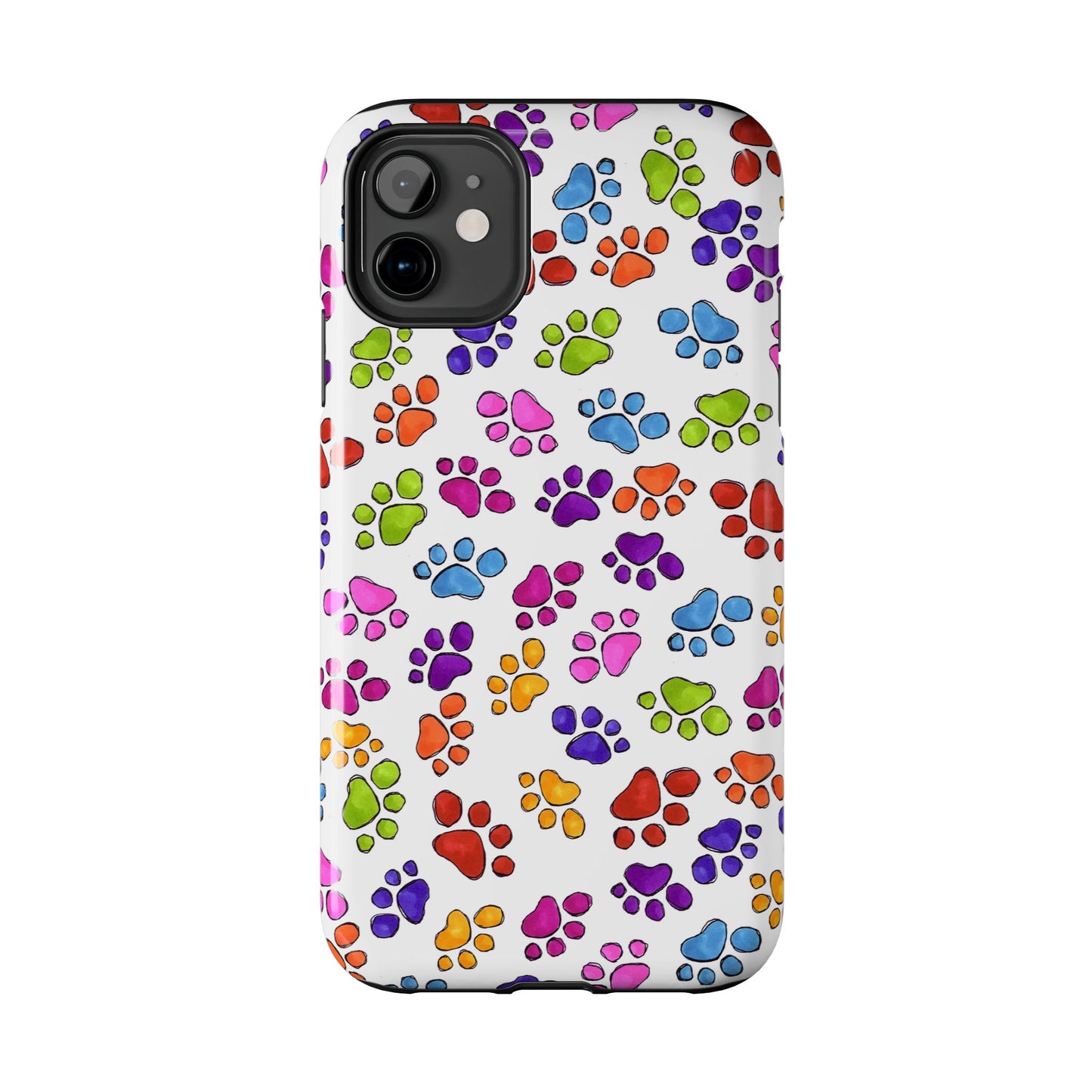 Fancy Paws White Phone Case