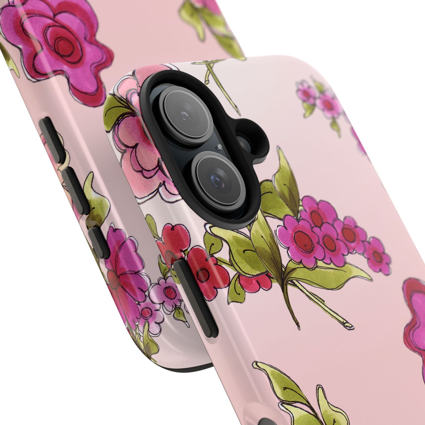 Jumbo Floral Pink Phone Case