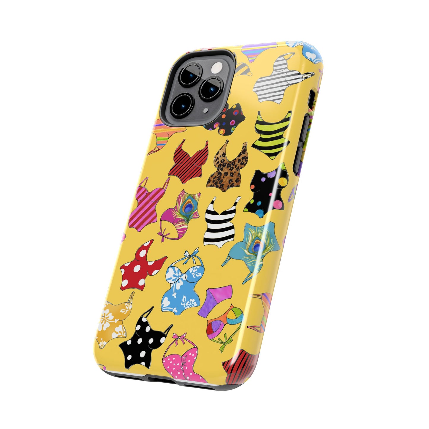 Assorted Suits Yellow Phone Case