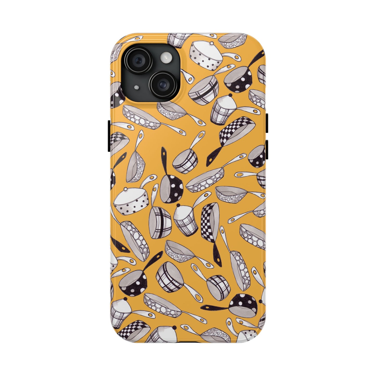 Pots & Pans Flyin' Yellow Phone Case