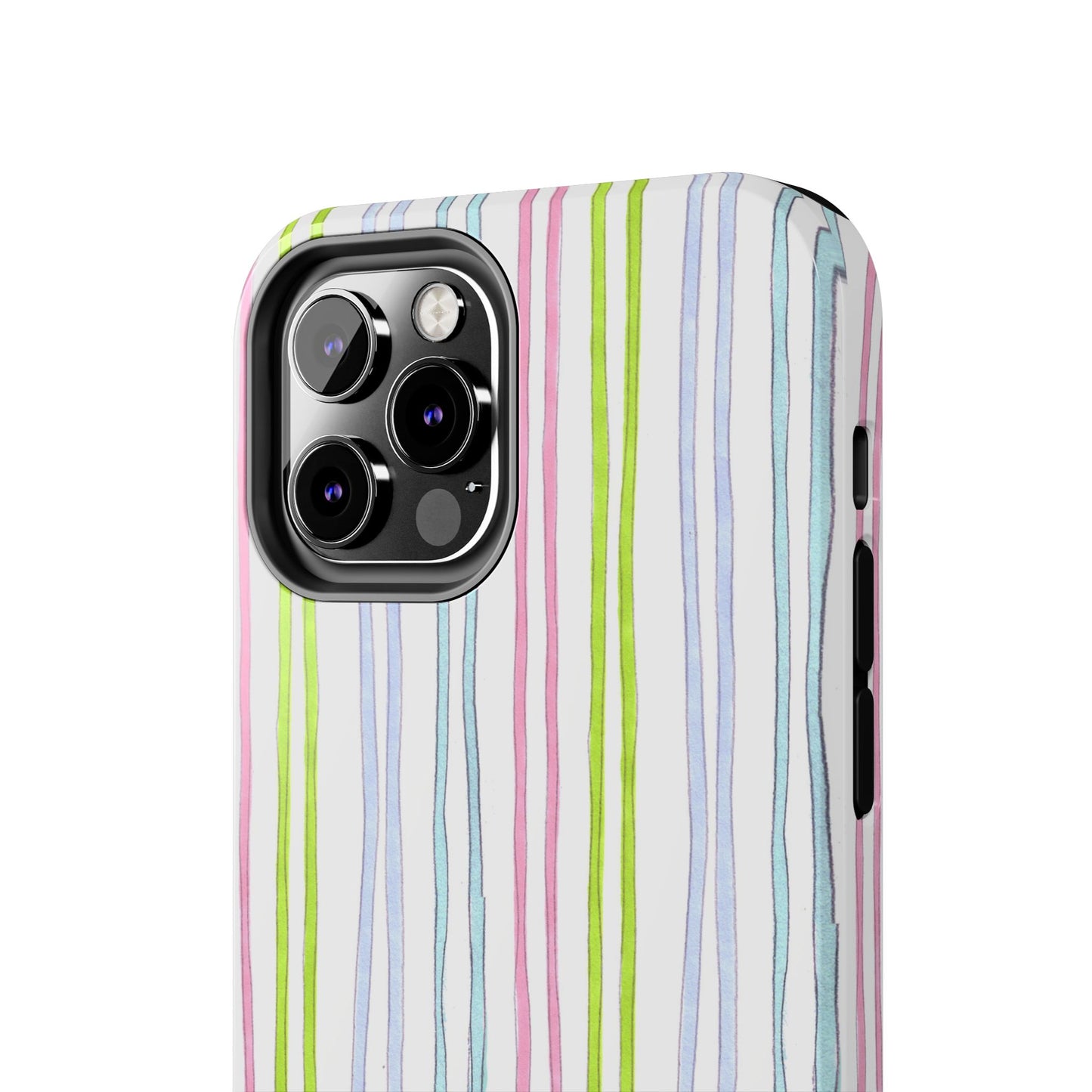 Belle Stripe White Phone Case