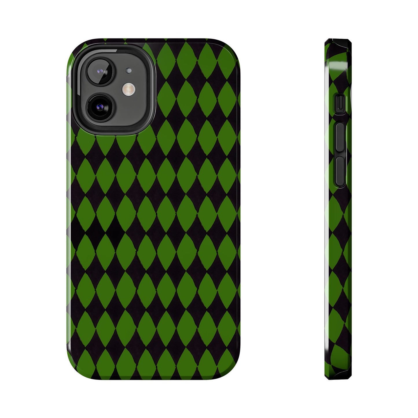 Diamond Green / Black Phone Case