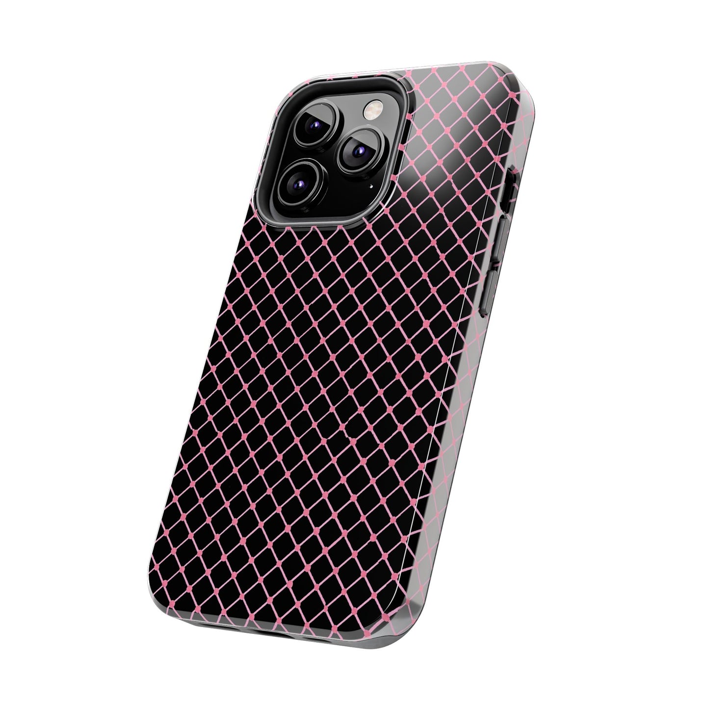 Cyclone Fence Black / Pink Phone Case