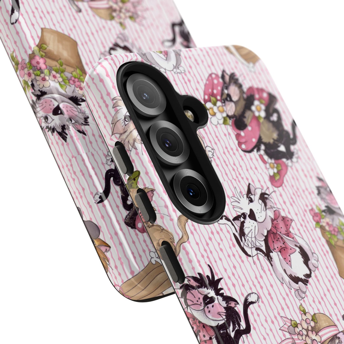 Fancy Cats Pink Phone Case