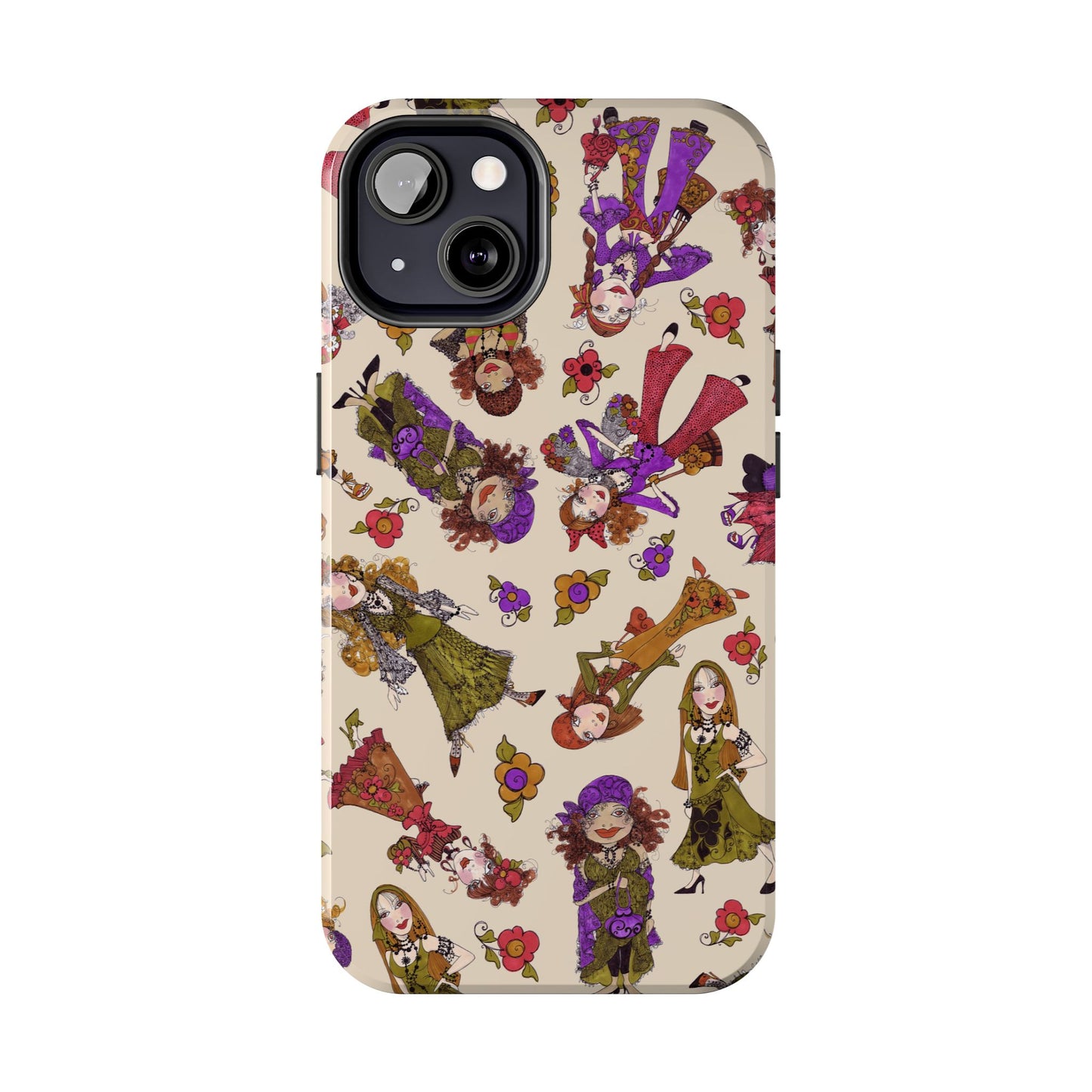 Tossed Gypsies Muslin Phone Case