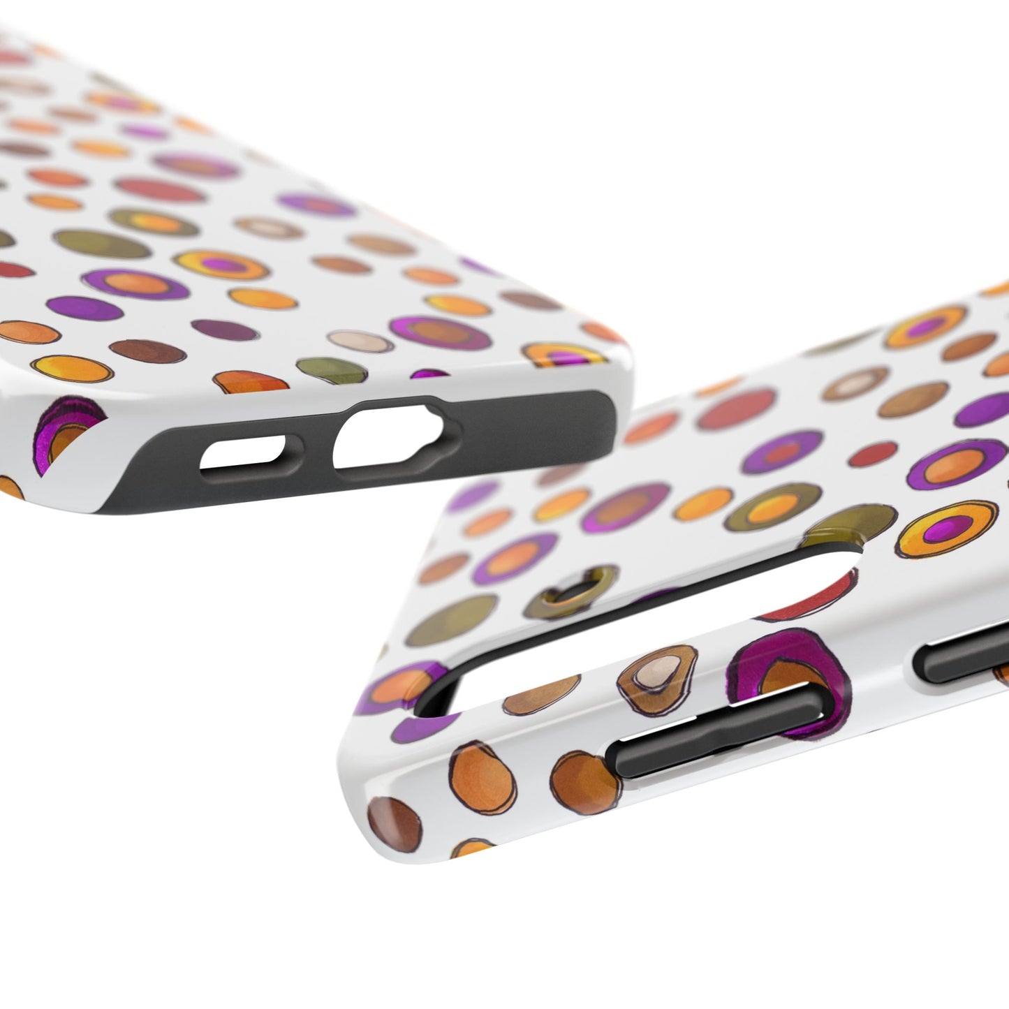 Sesame Dot White Phone Case