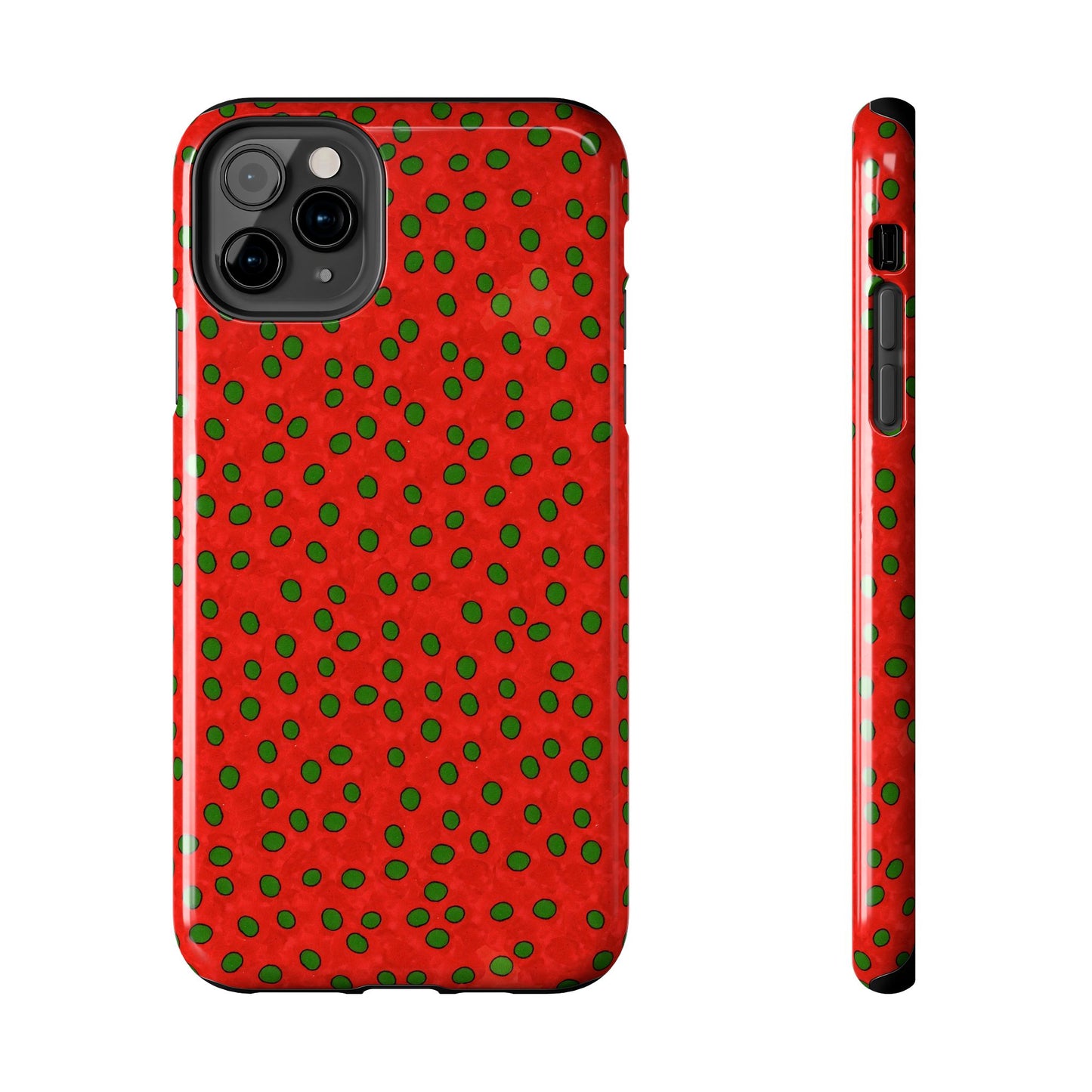 Dot Red / Green Phone Case