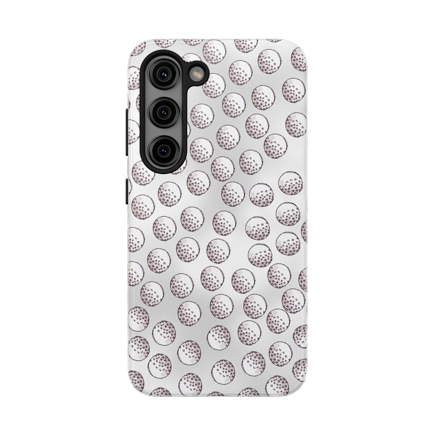 Ball Dots Gray Phone Case