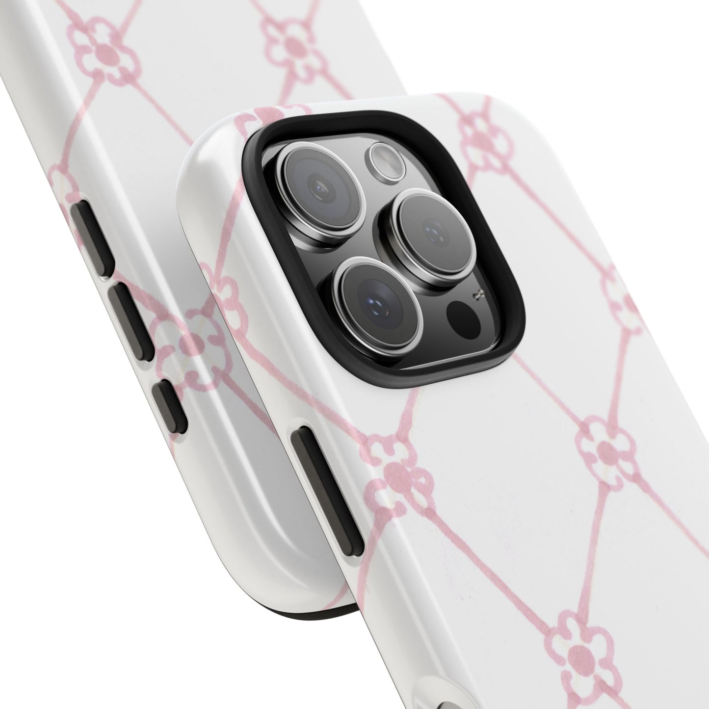 Flower Model Scroll Phone Case