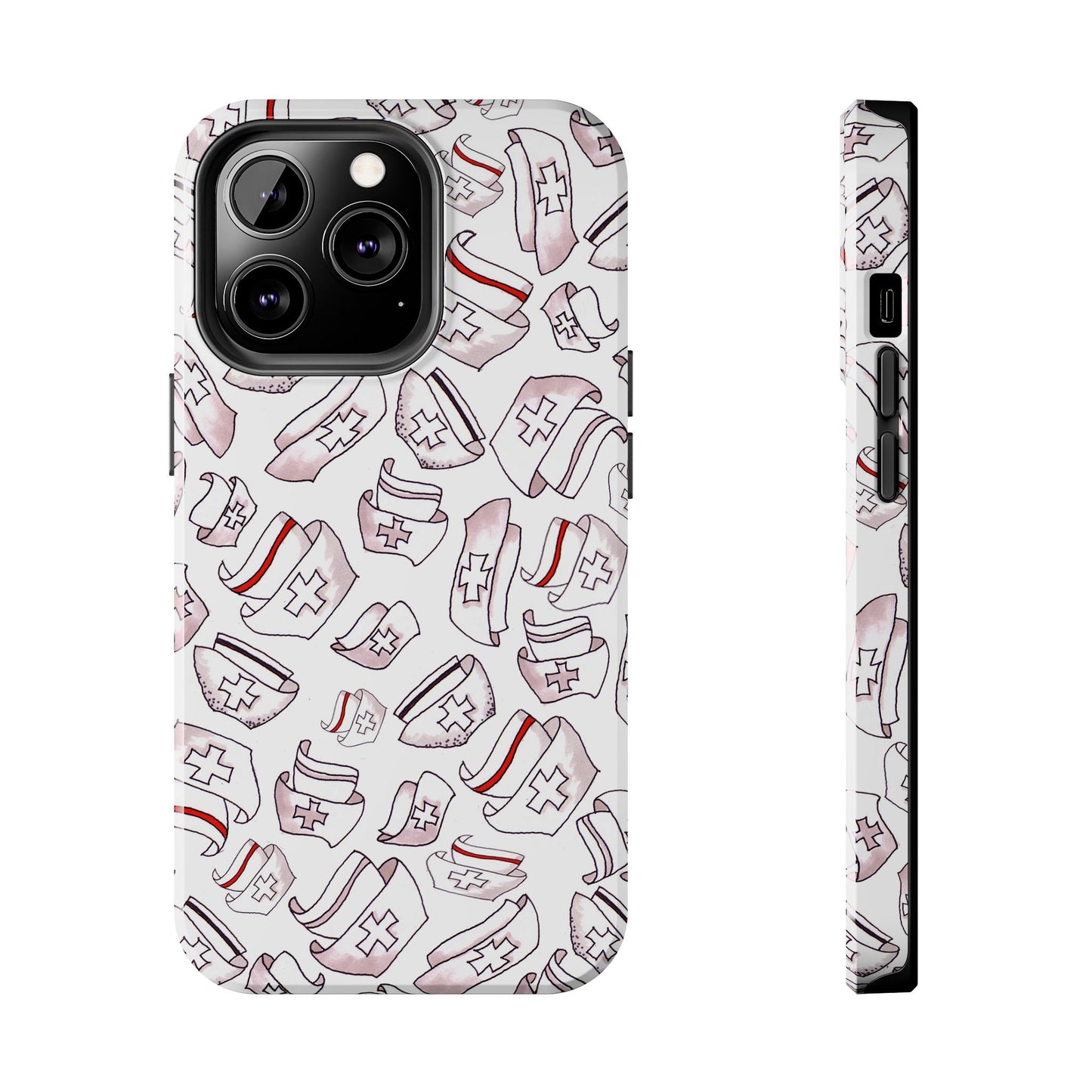 Happy Hats White Phone Case