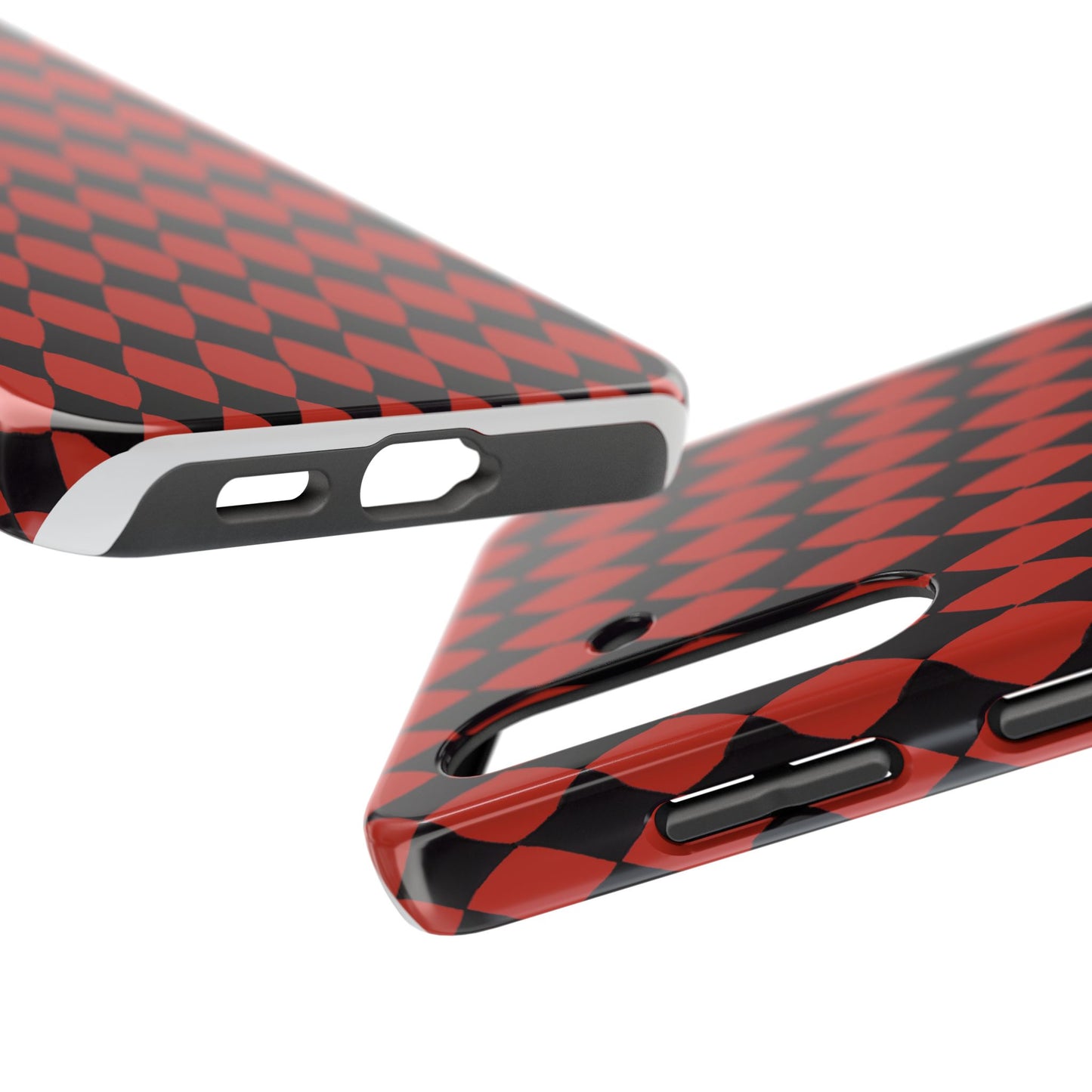 Diamond Red / Black Phone Case