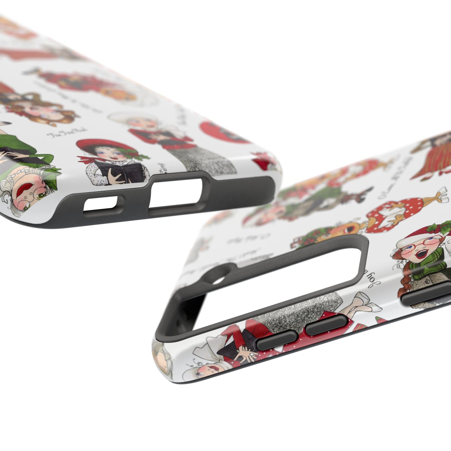 Tossed Carolers Phone Case