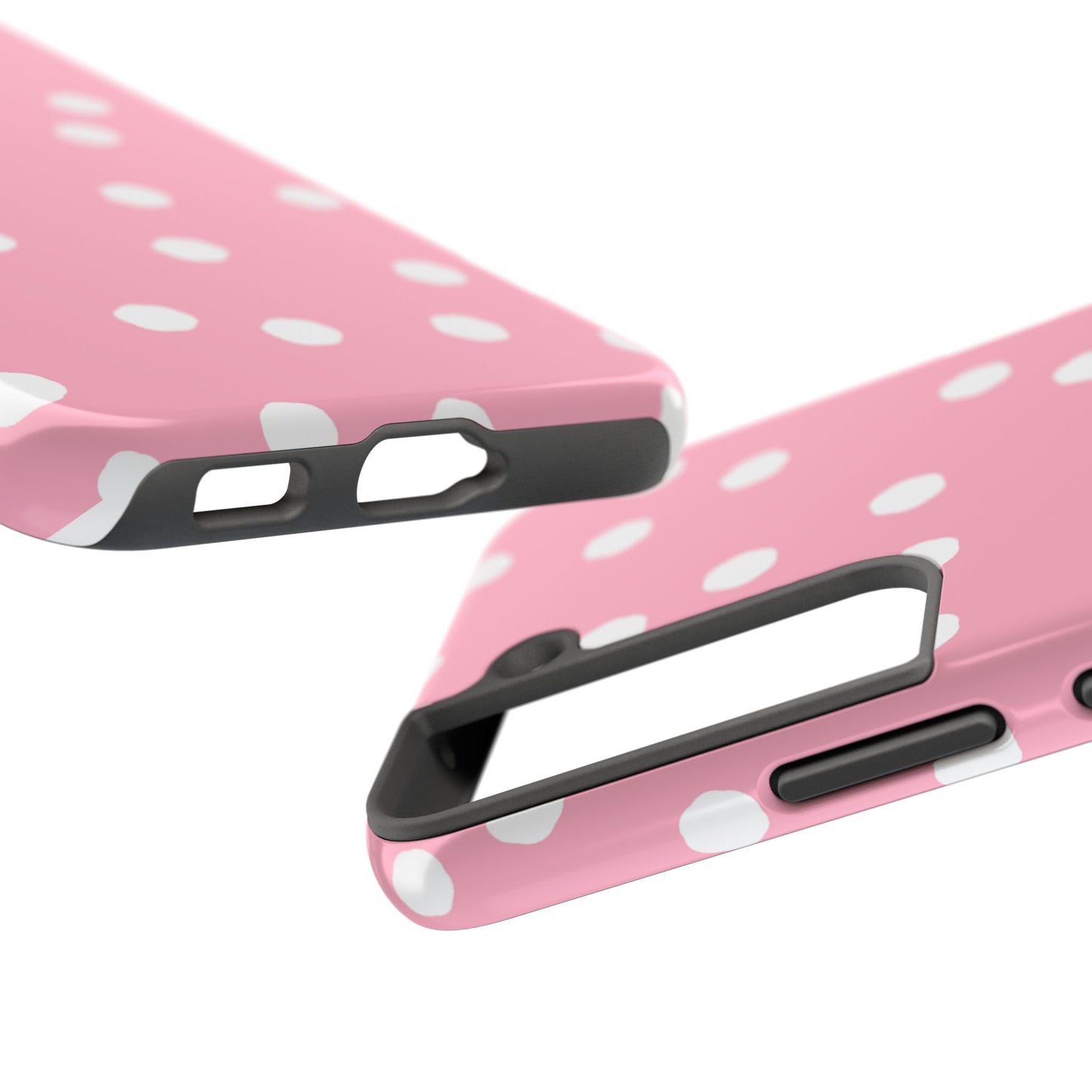Jumbo Dots Pink / White Phone Case