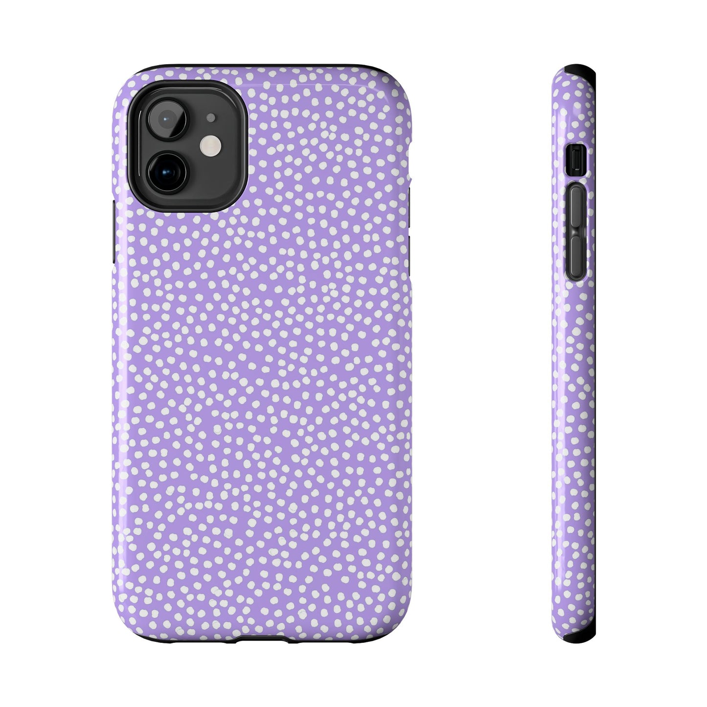 Bitty Dots Lilac / White Phone Case