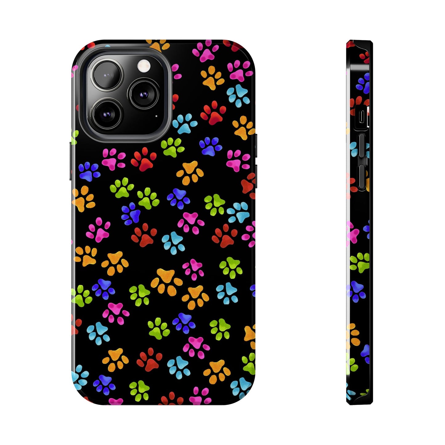 Paws Black Phone Case