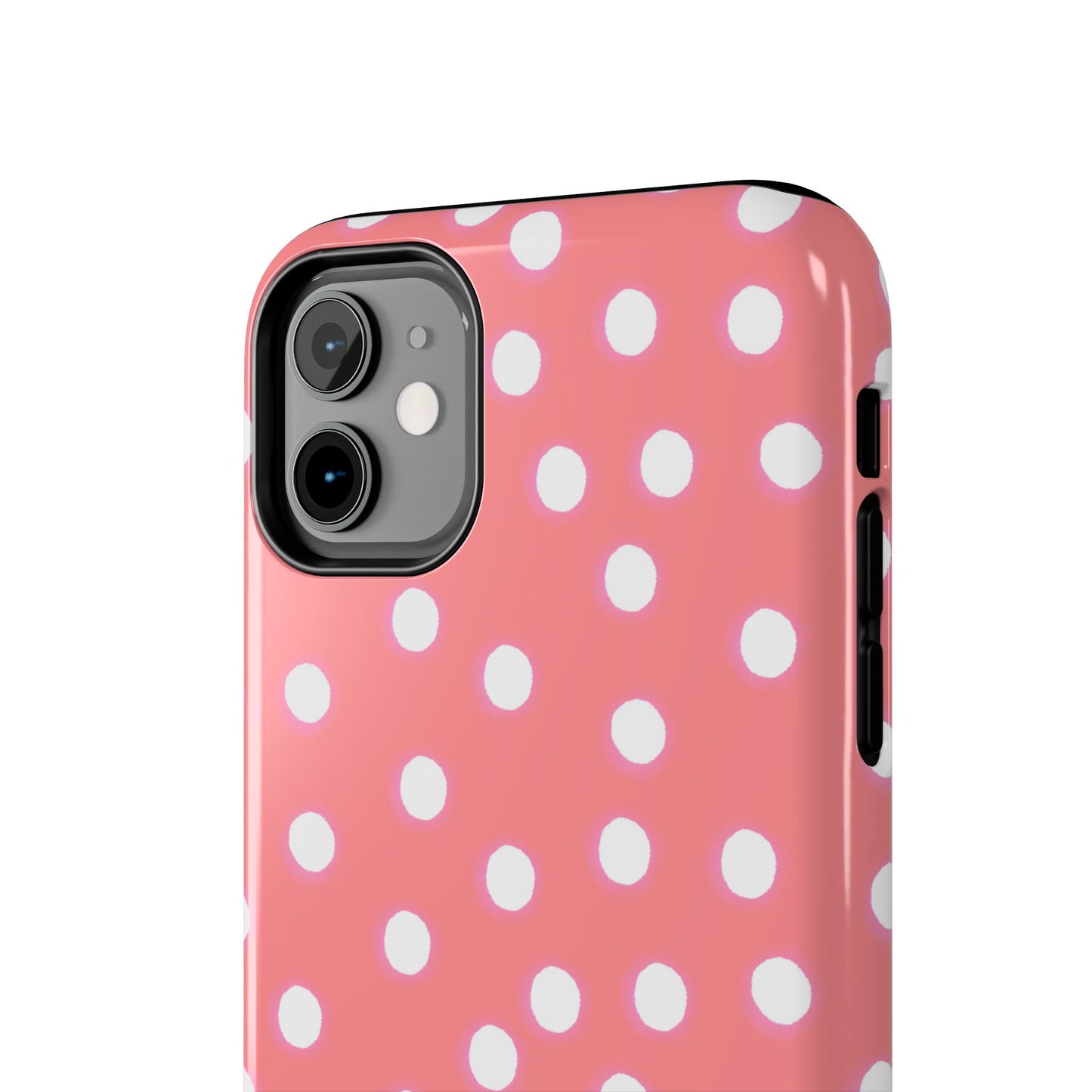 Plump Dots Coral Phone Case