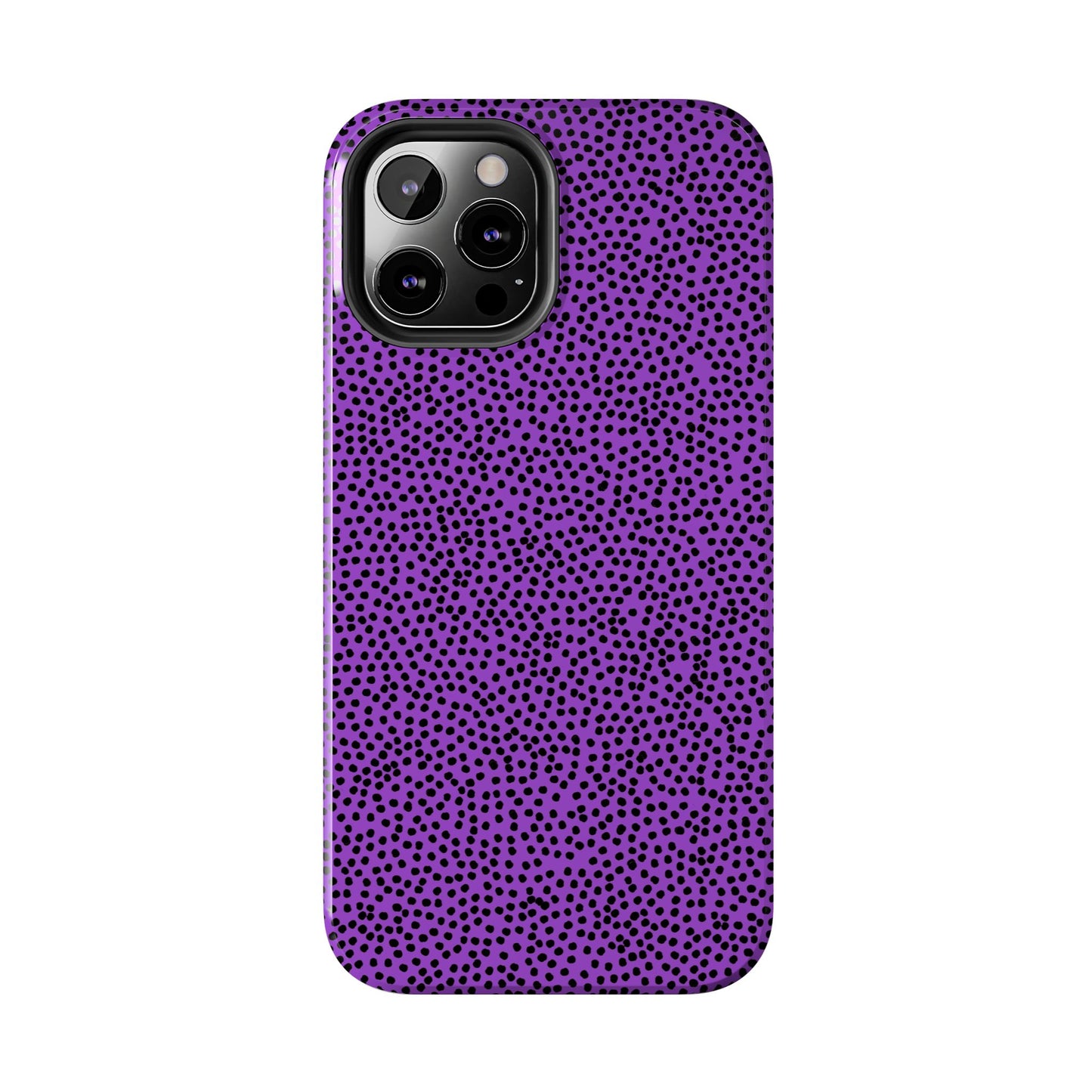 Gypsy Dots Purple / Black Phone Case