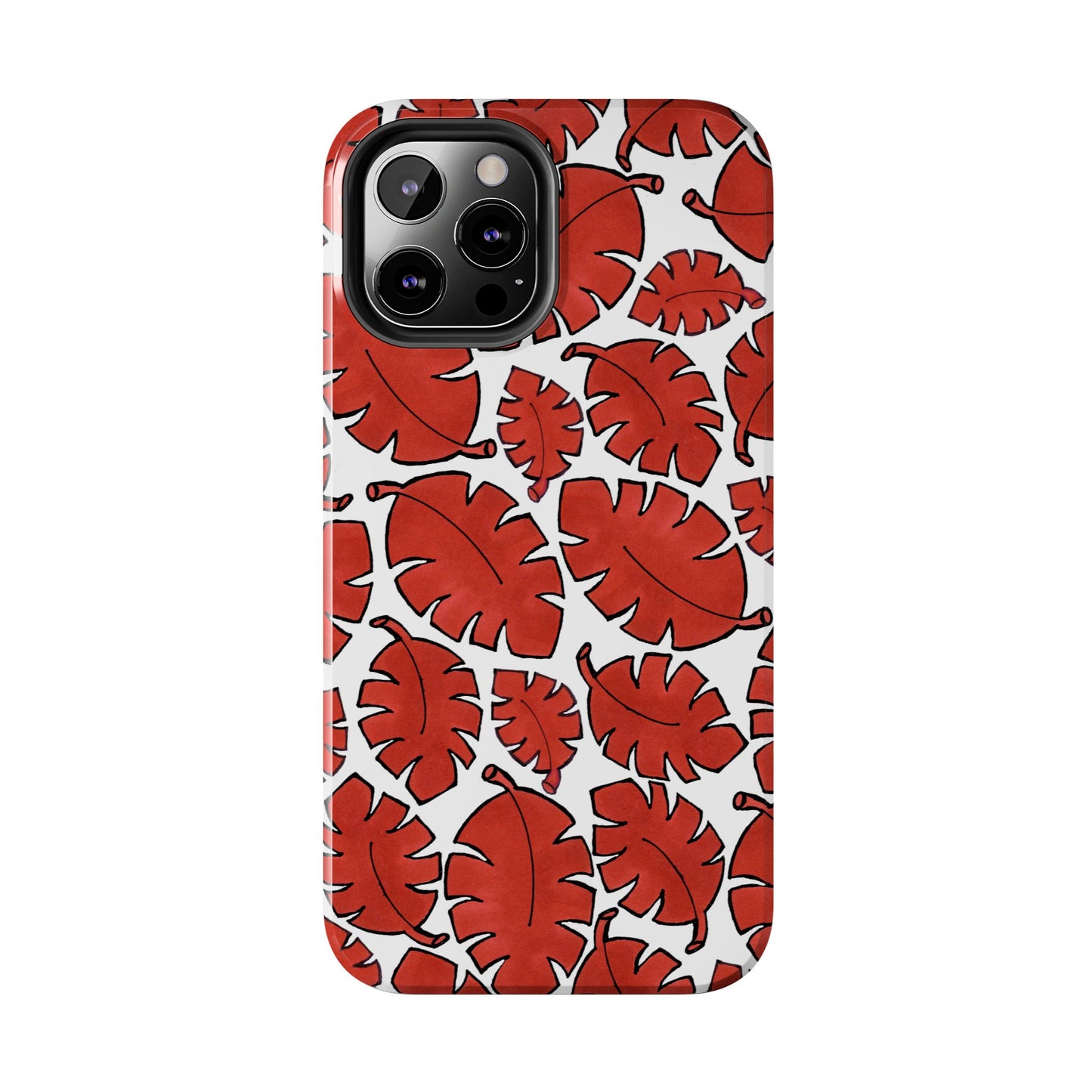 Red Bananas White Phone Case