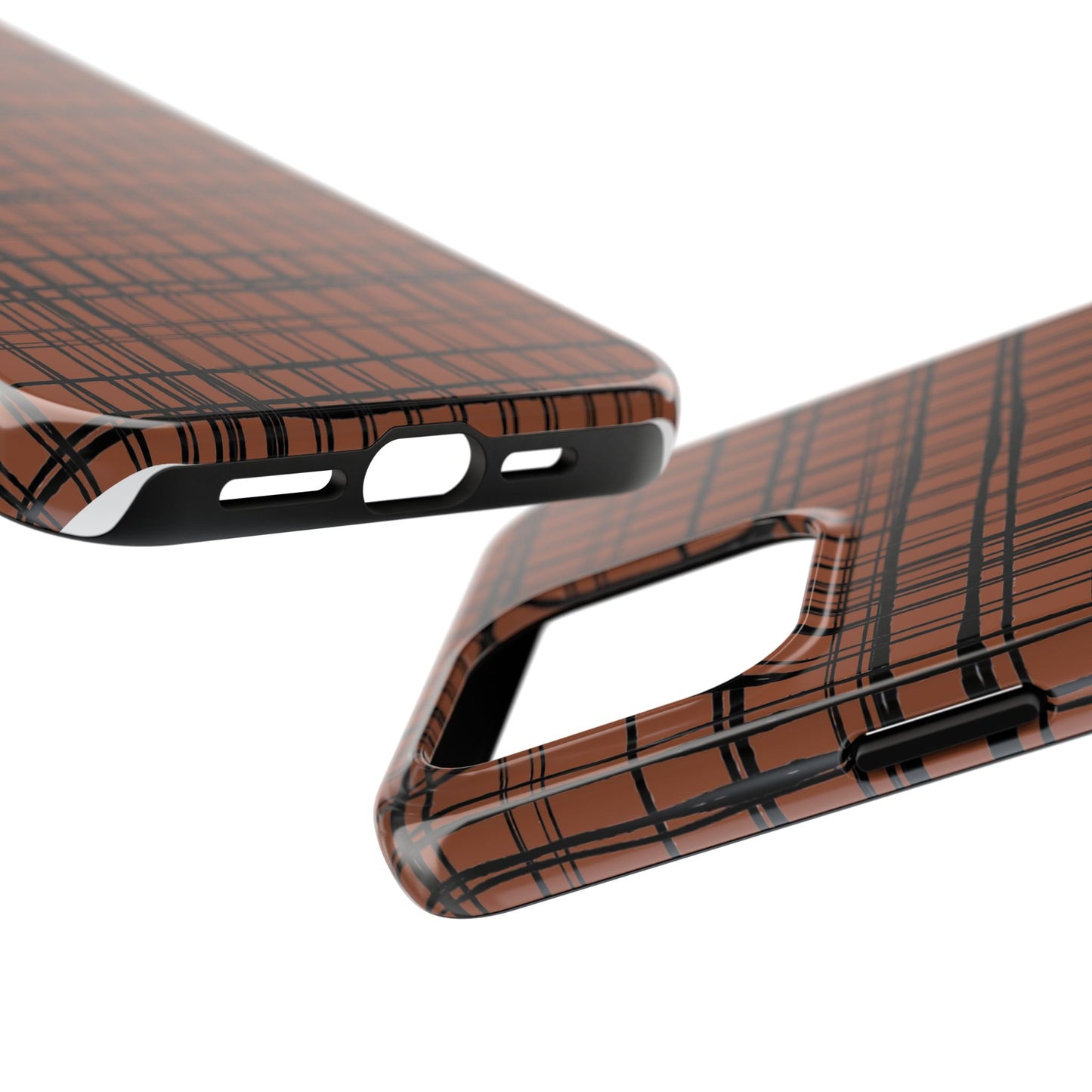 Doggie Fence Rust Phone Case