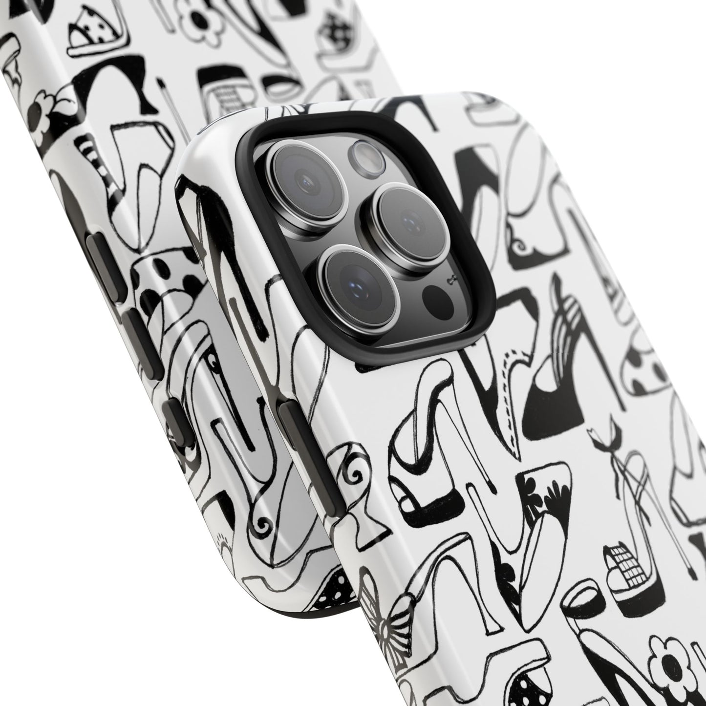 A Few Shoes White / Black Phone Case