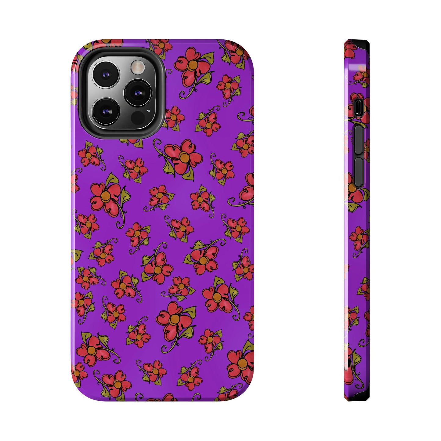 Daisy Caper Purple Phone Case