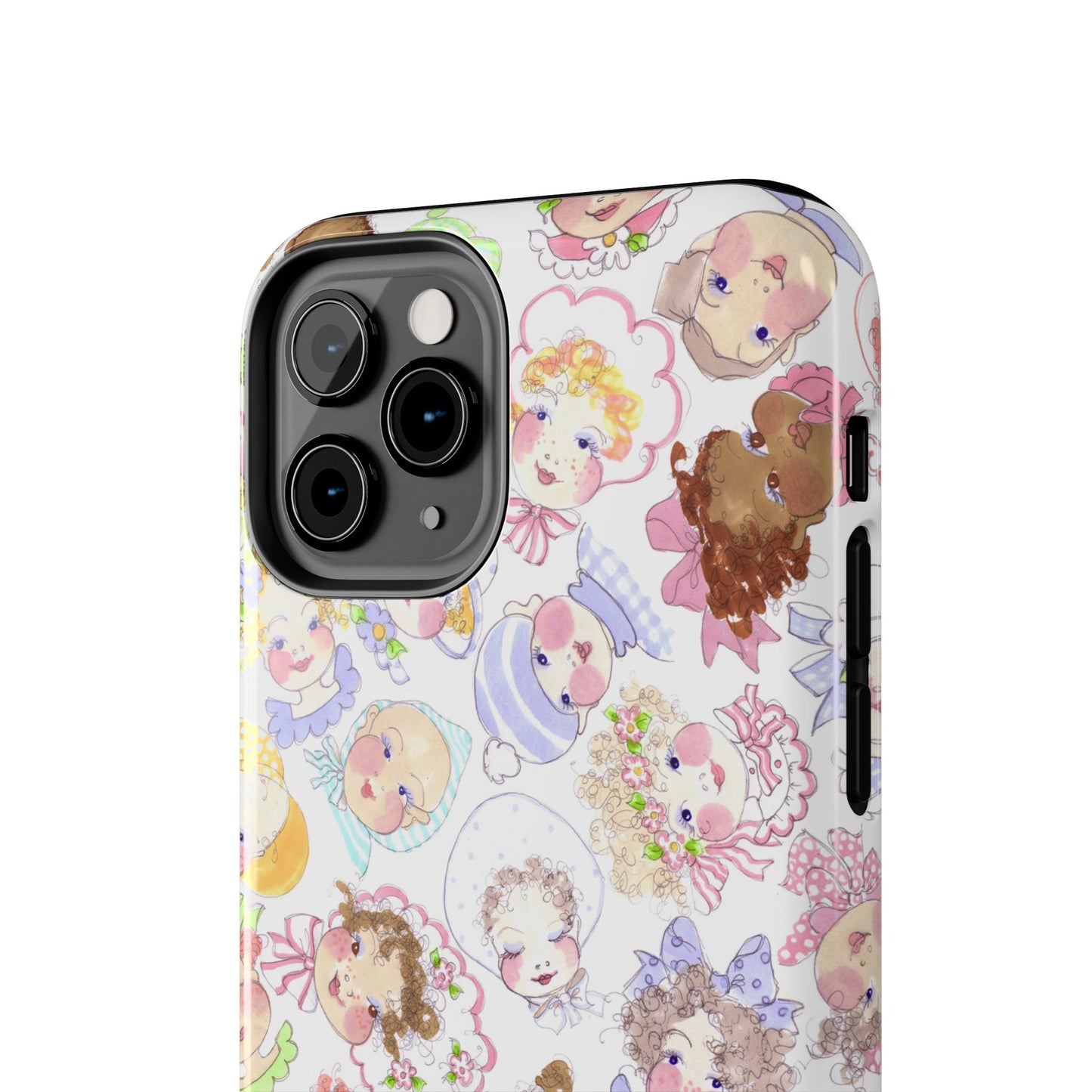 Baby Face Fling White Phone Case