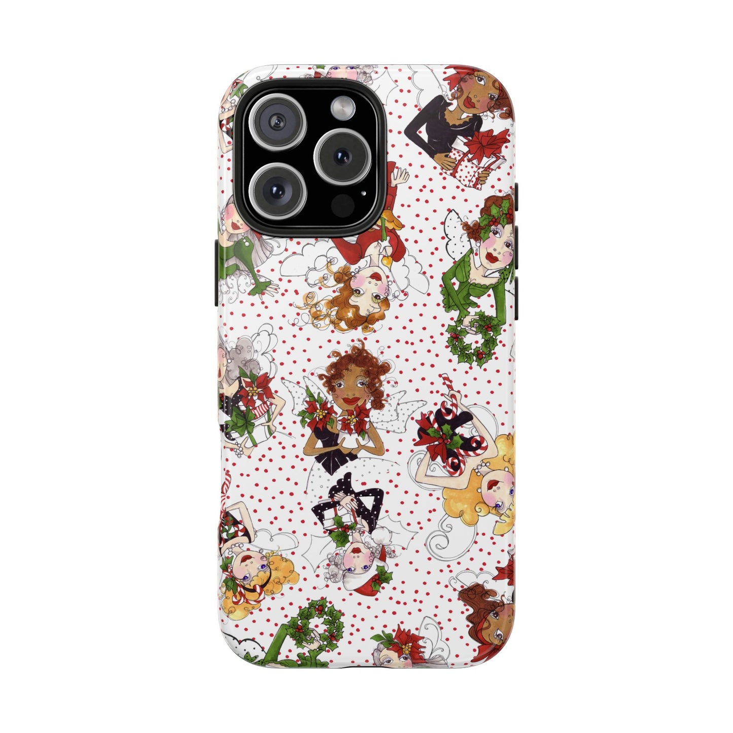 Fairy Toss White / Red Phone Case