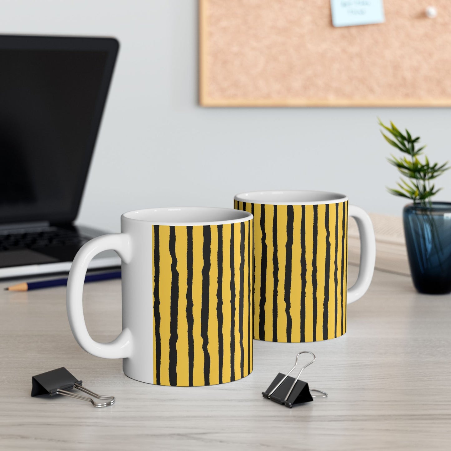 Sorta Stripe Gold / Black Cup