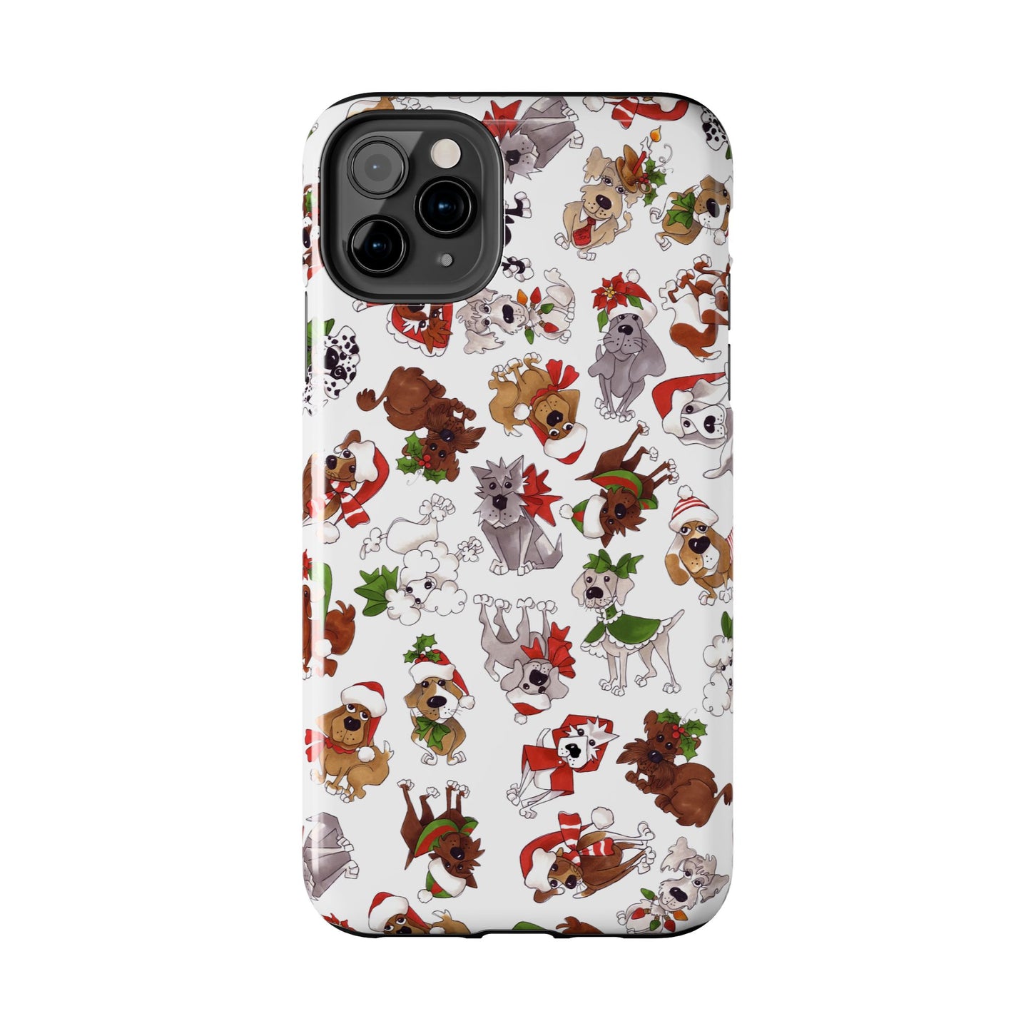 Doggie Toss White Phone Case