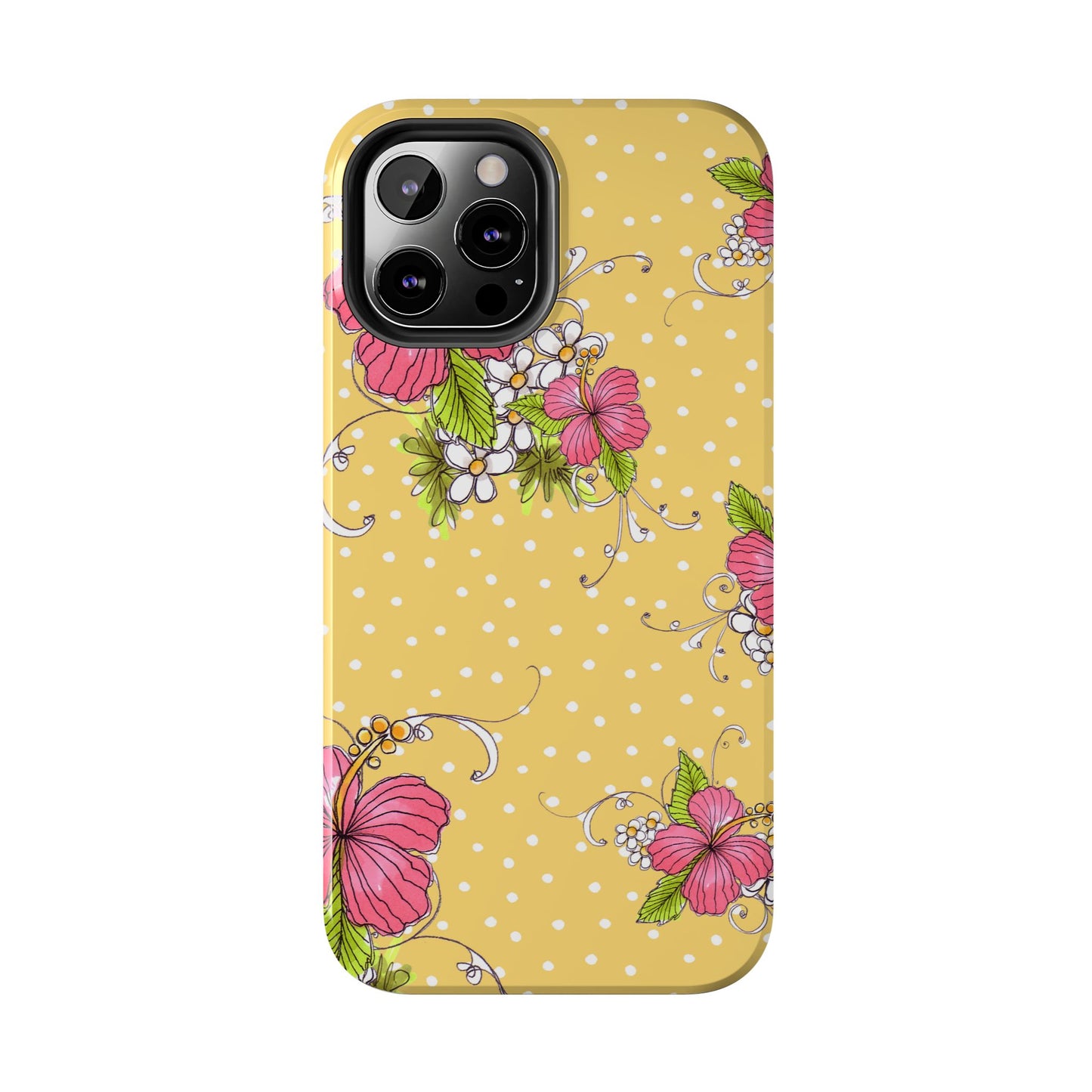 Lady Luau Yellow Phone Case