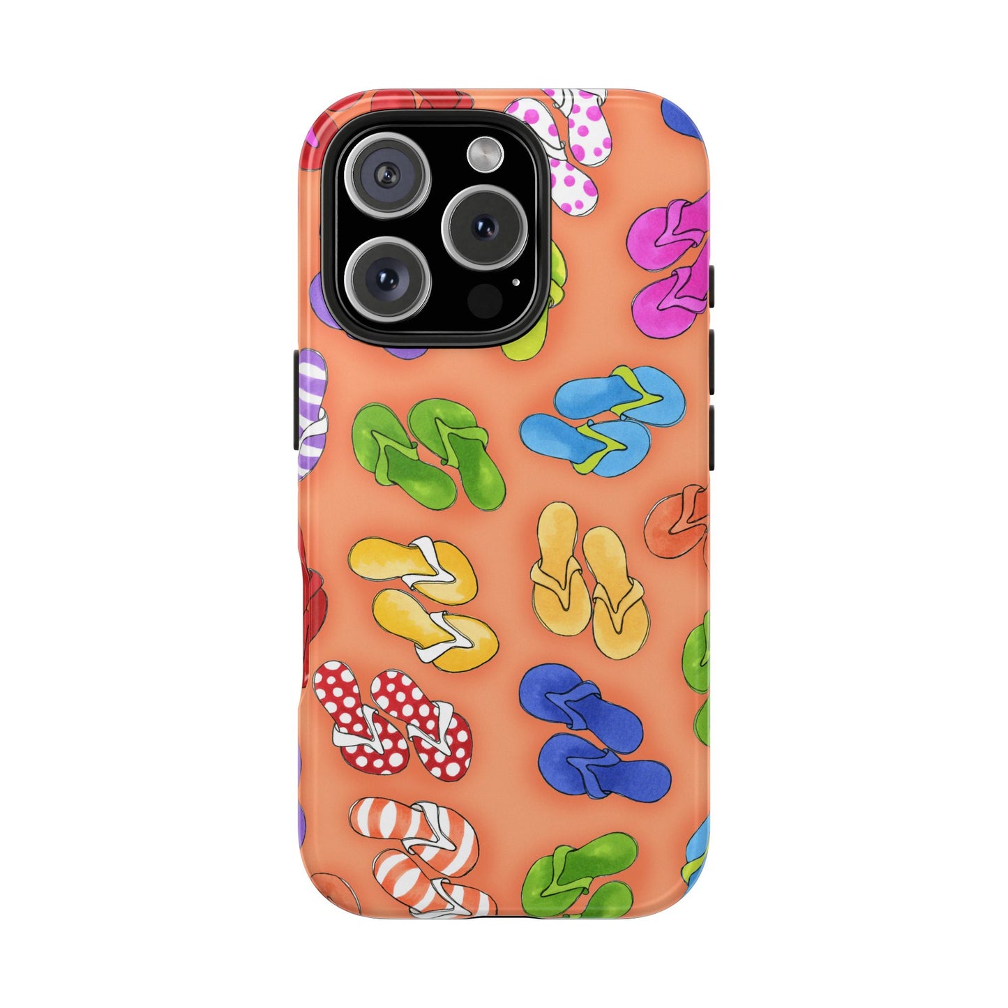 Fun Flops Orange Phone Case