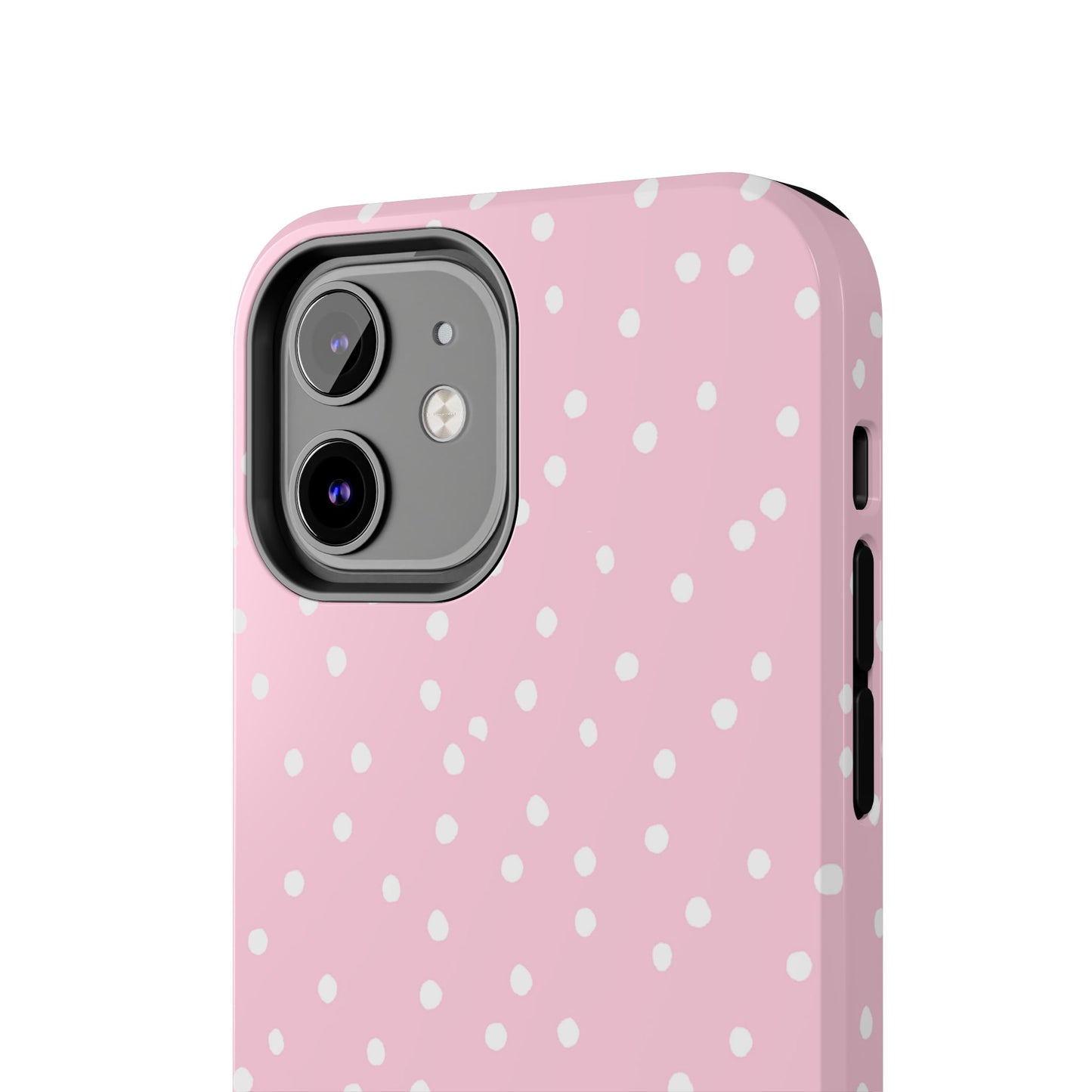 Space Dots Pink / White Phone Case