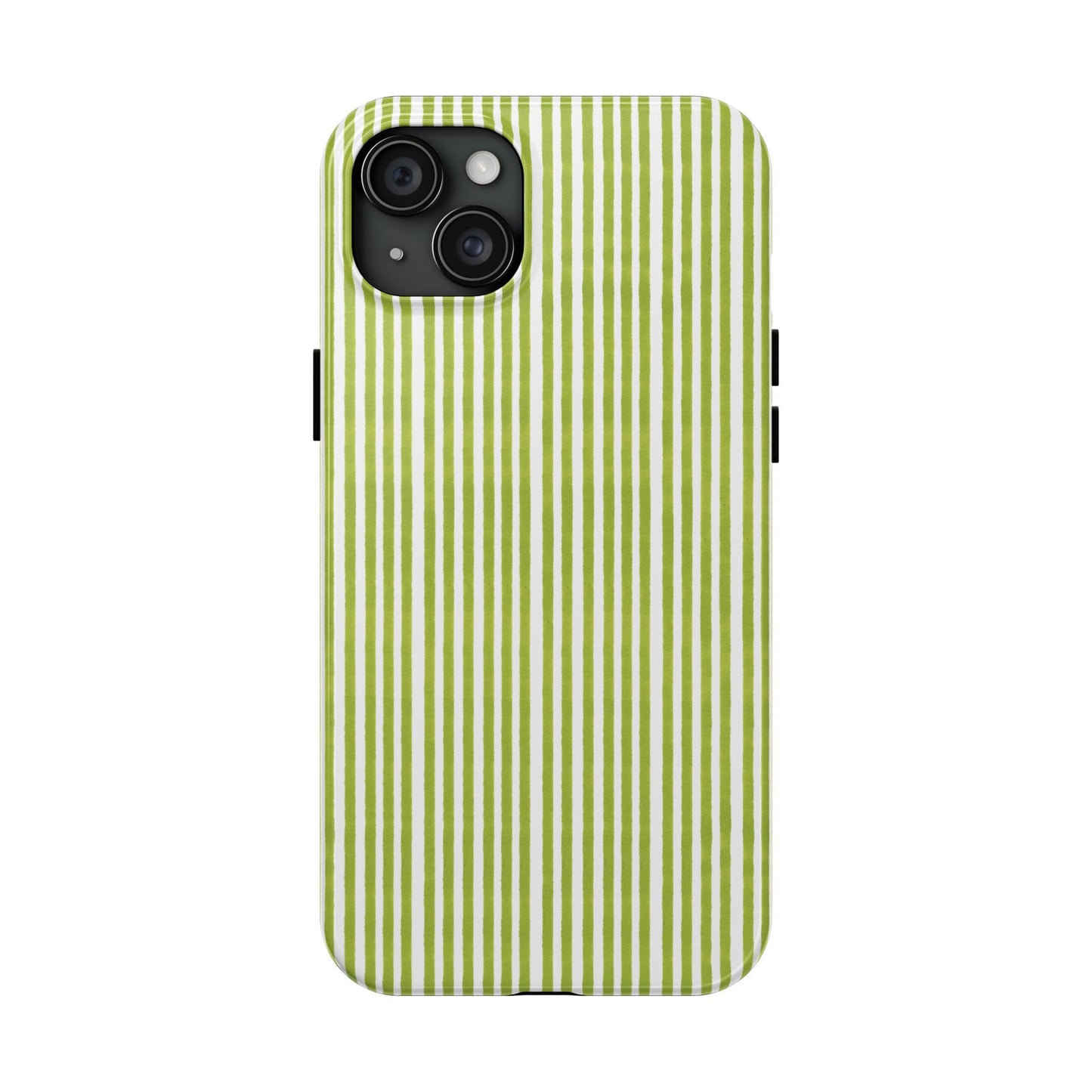 Lazy Stripe Lime Phone Case