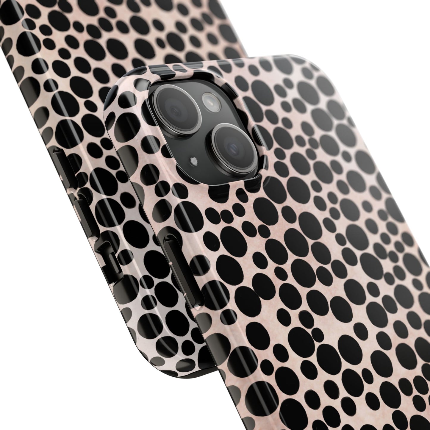 Felt Dots Pink Phone Case