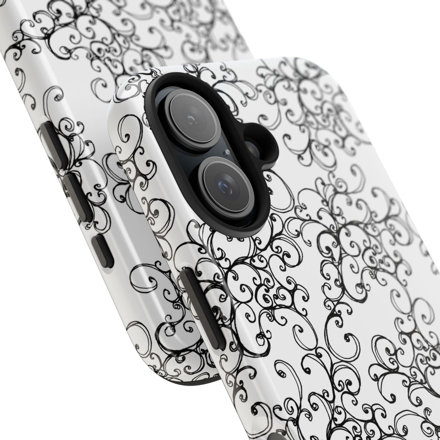Poodle Scroll Phone Case