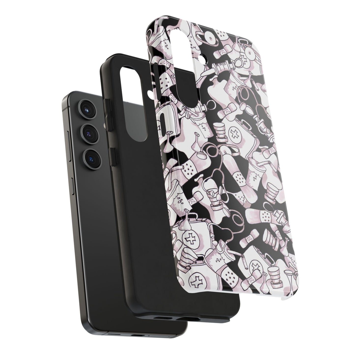Med Stuff Black Phone Case
