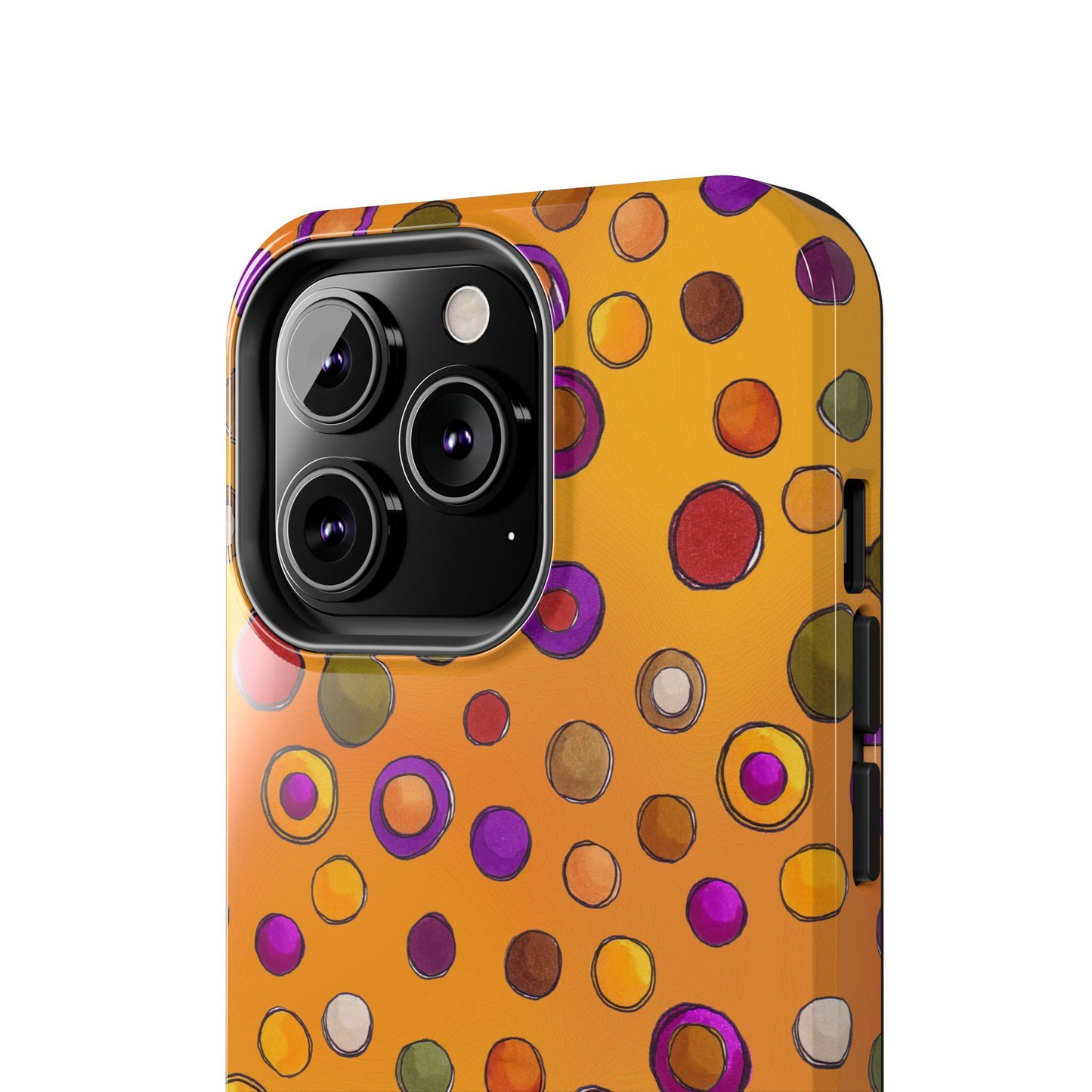 Double Dot Yellow Phone Case