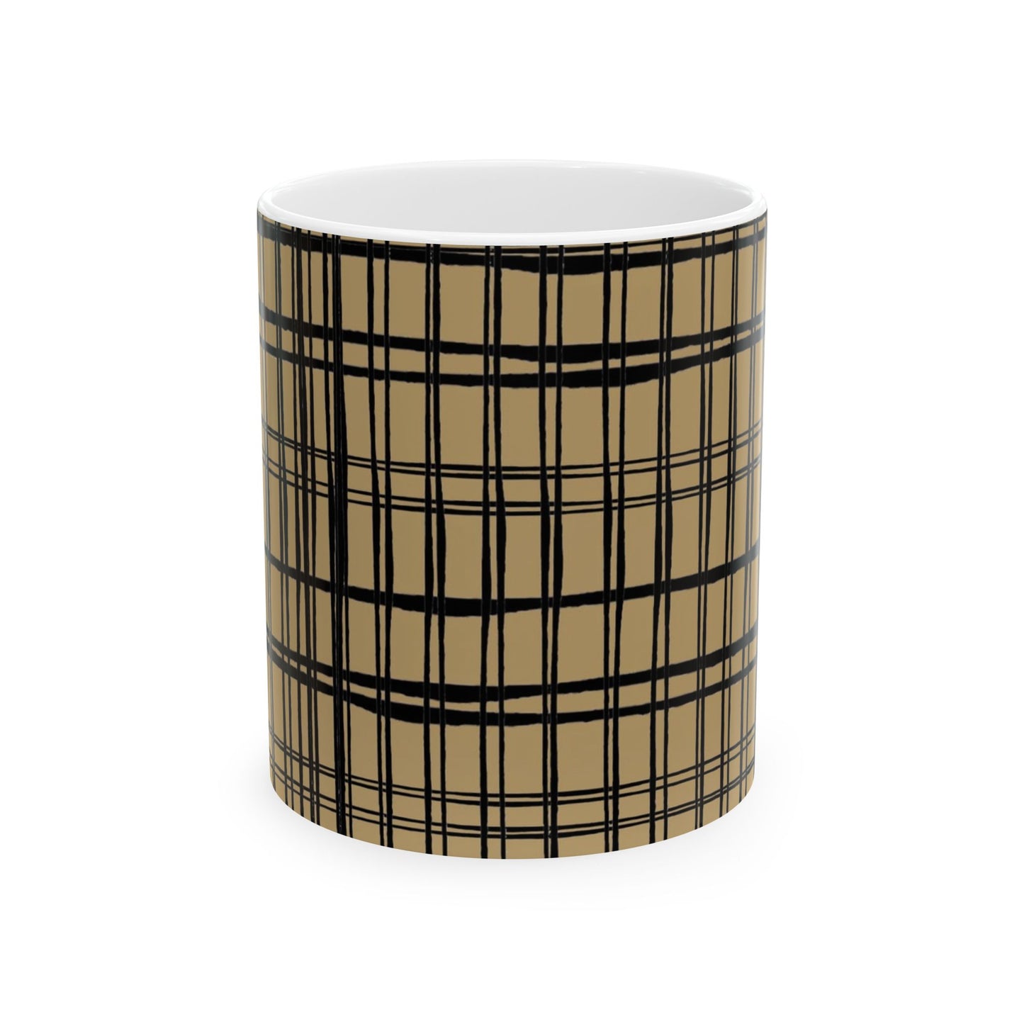 Doggie Fence Tan Cup