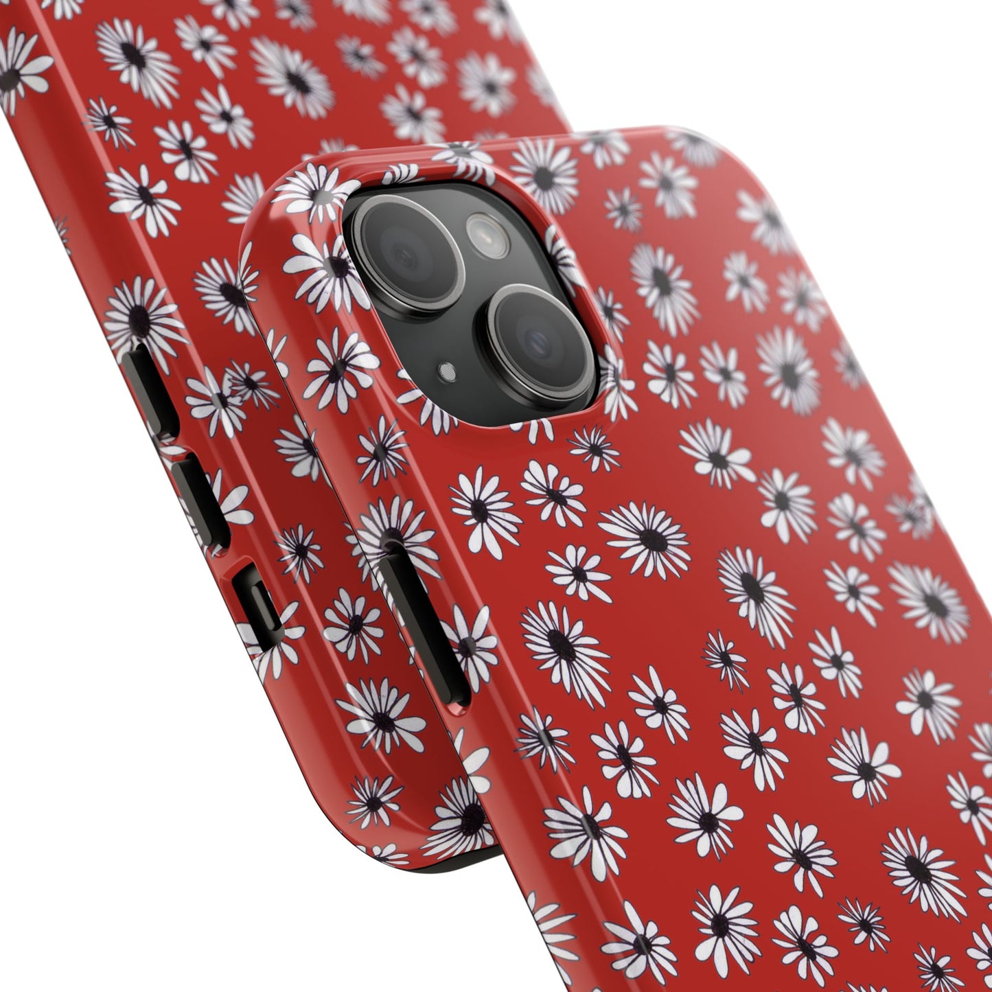 Random Daisy Red / White Phone Case