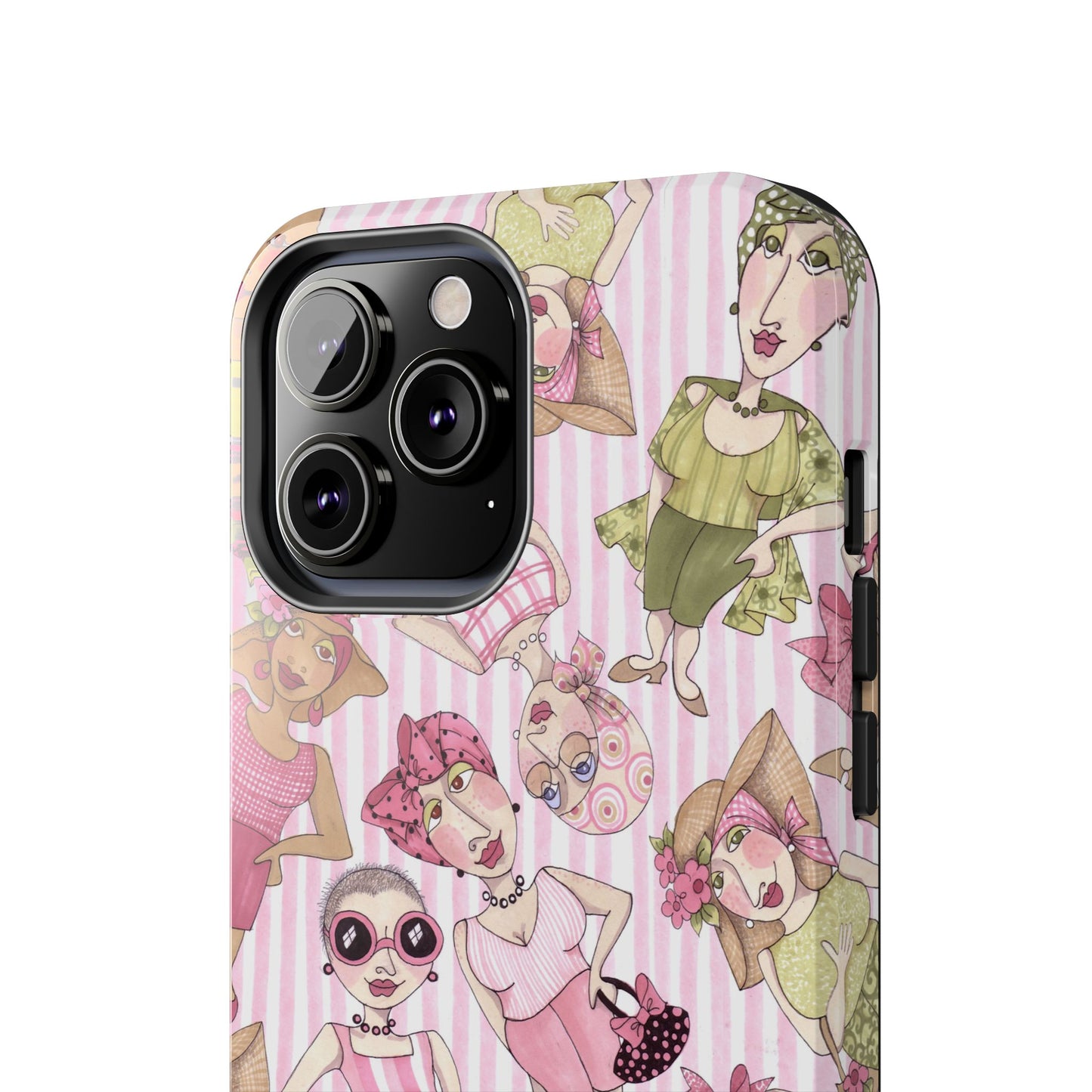 Tossed Ladies Pink Phone Case