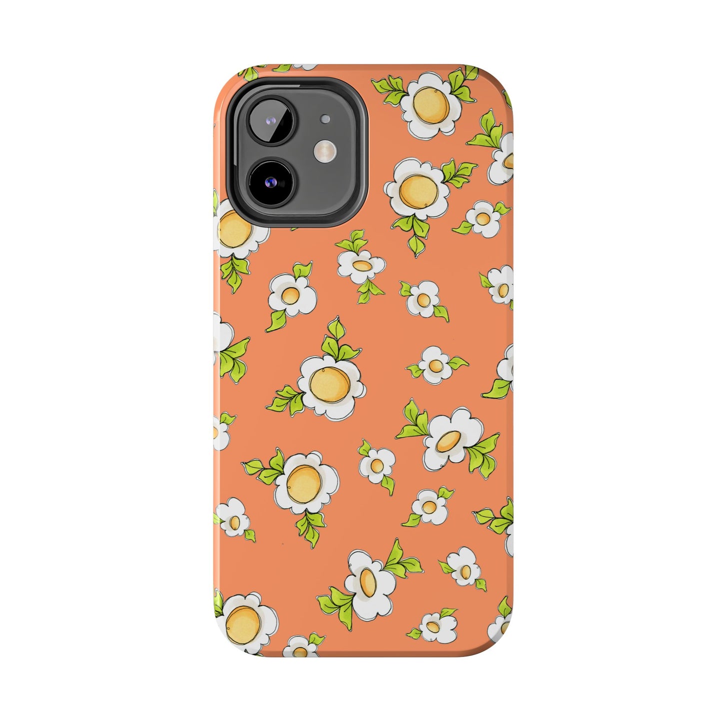 Daisy Love Orange Phone Case