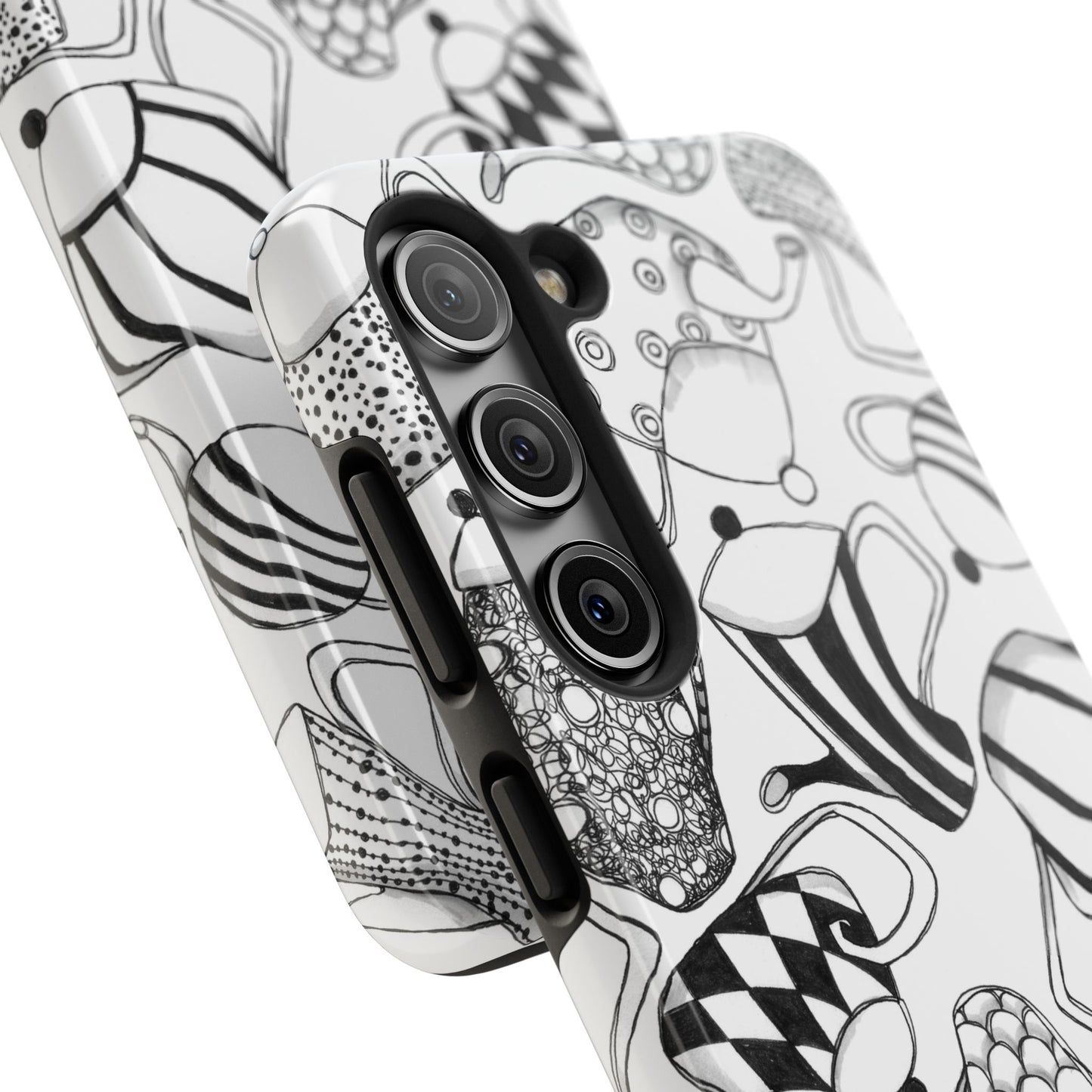 Coffee, Tea Anyone? White Phone Case