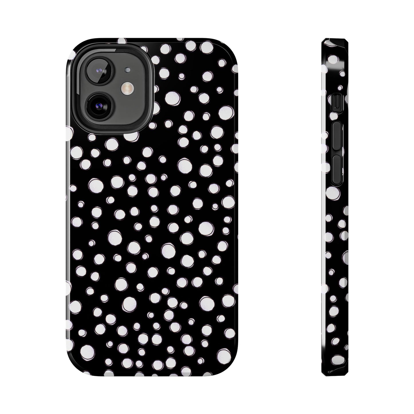 Pot Dots Black Phone Case